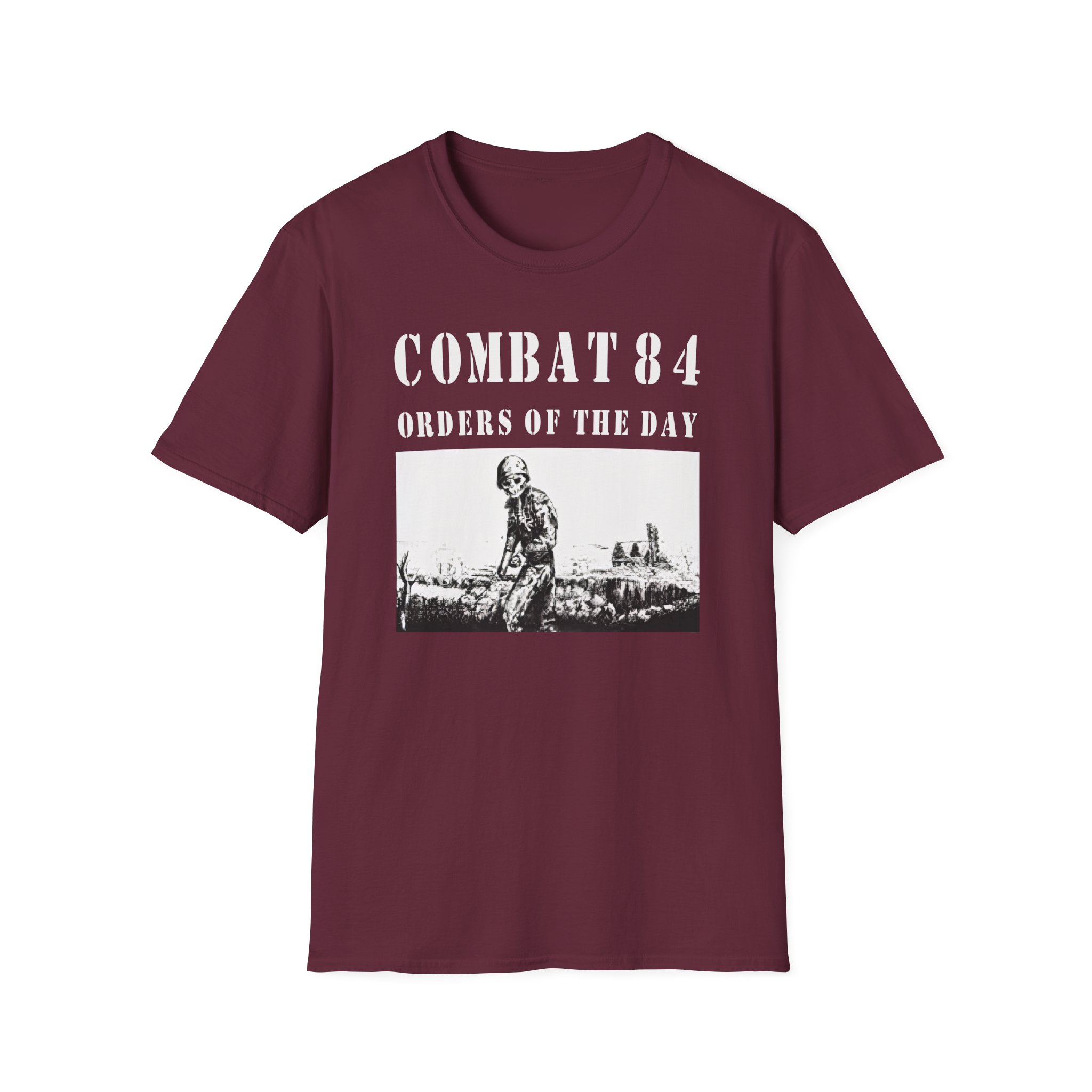Combat 84 Maodisen Orders of the Day Unisex Softstyle T-Shirt