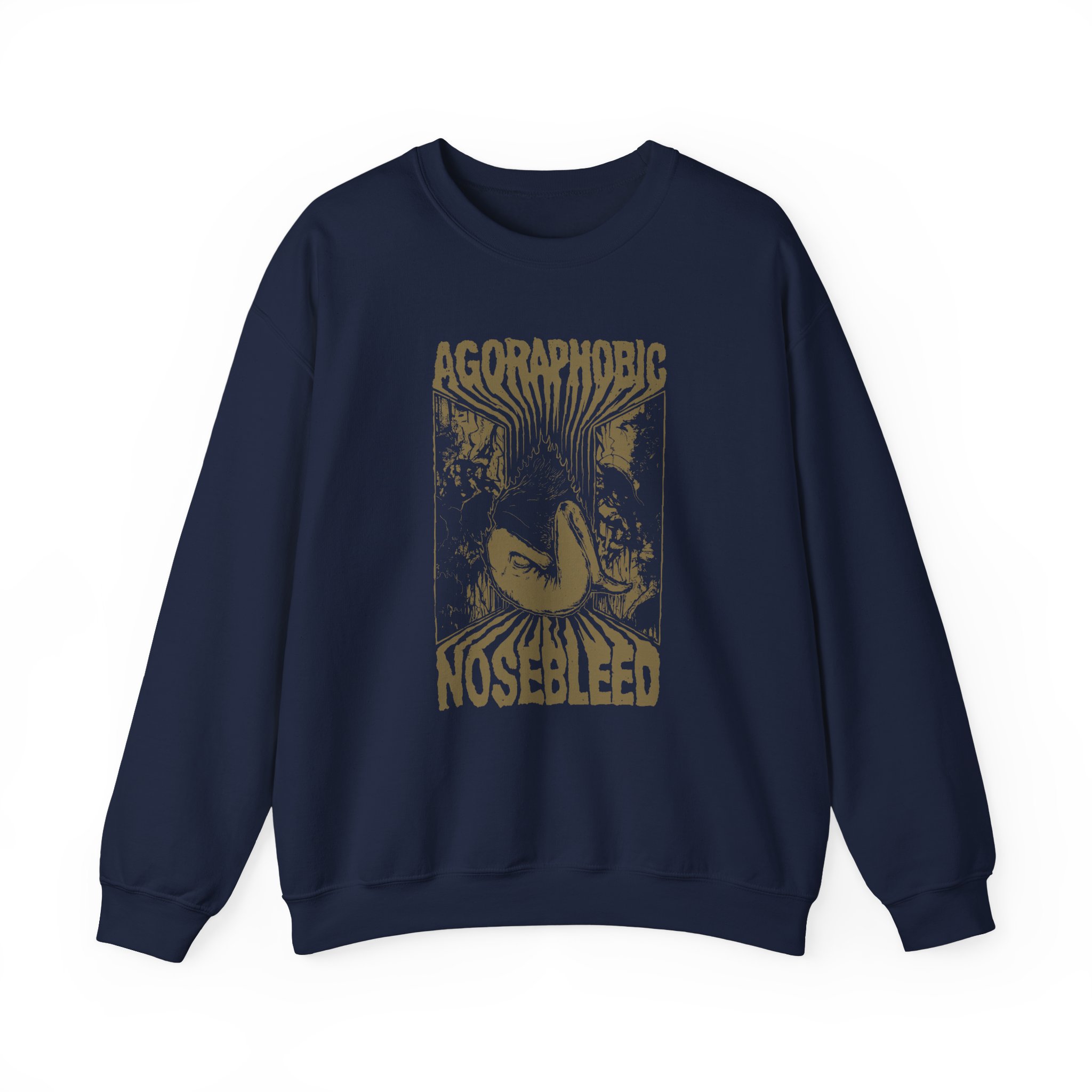 Agoraphobic Nosebleed Gnaw Unisex Heavy Blendâ„¢ Crewneck Sweatshirt