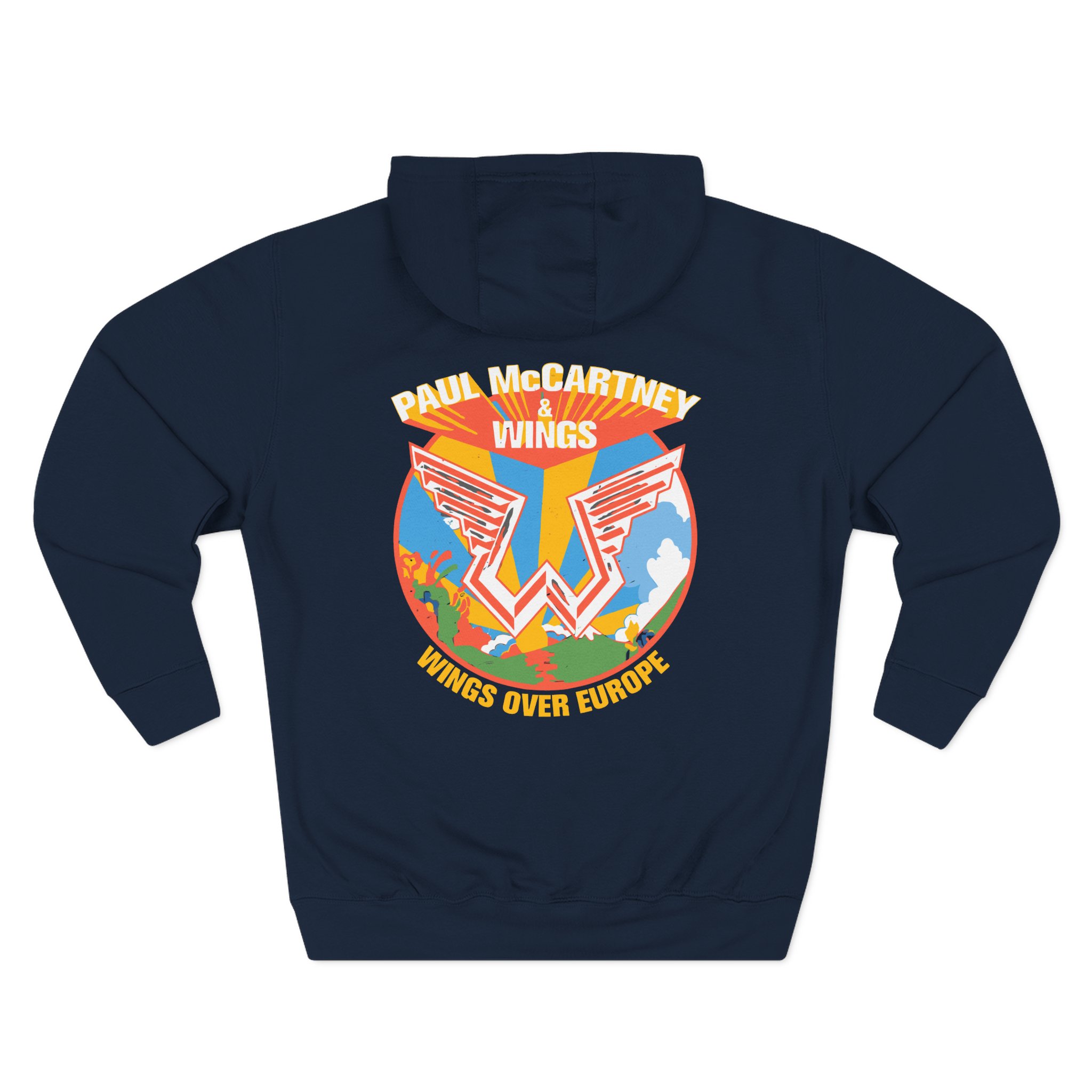 Wings Over Europe Three-Panel Fleece Hoodie