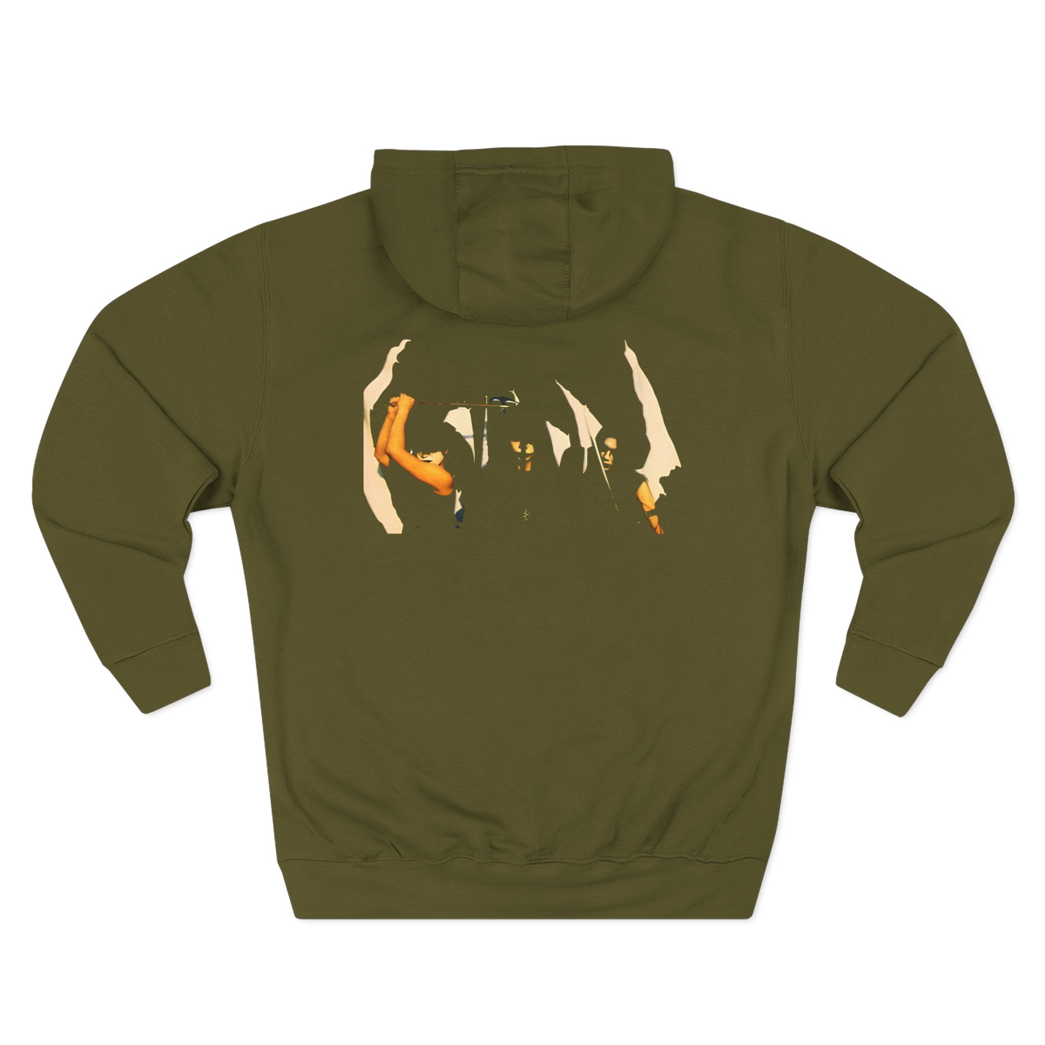 Sigh Infidel Three-Panel Fleece Hoodie