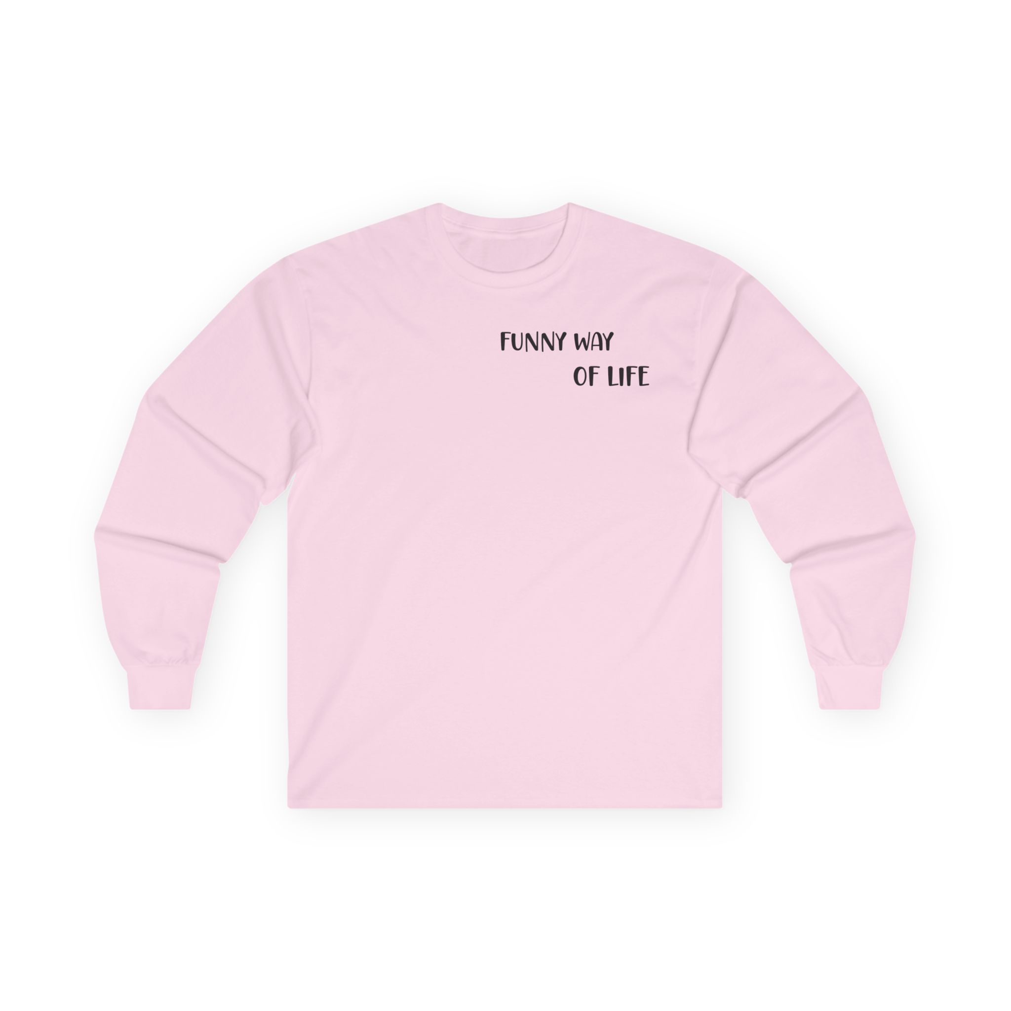 Riderkoo Funny Way of Life Unisex Ultra Cotton Long Sleeve Tee