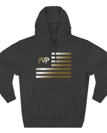 Pup Gold Foil Three-Panel Fleece Hoodie