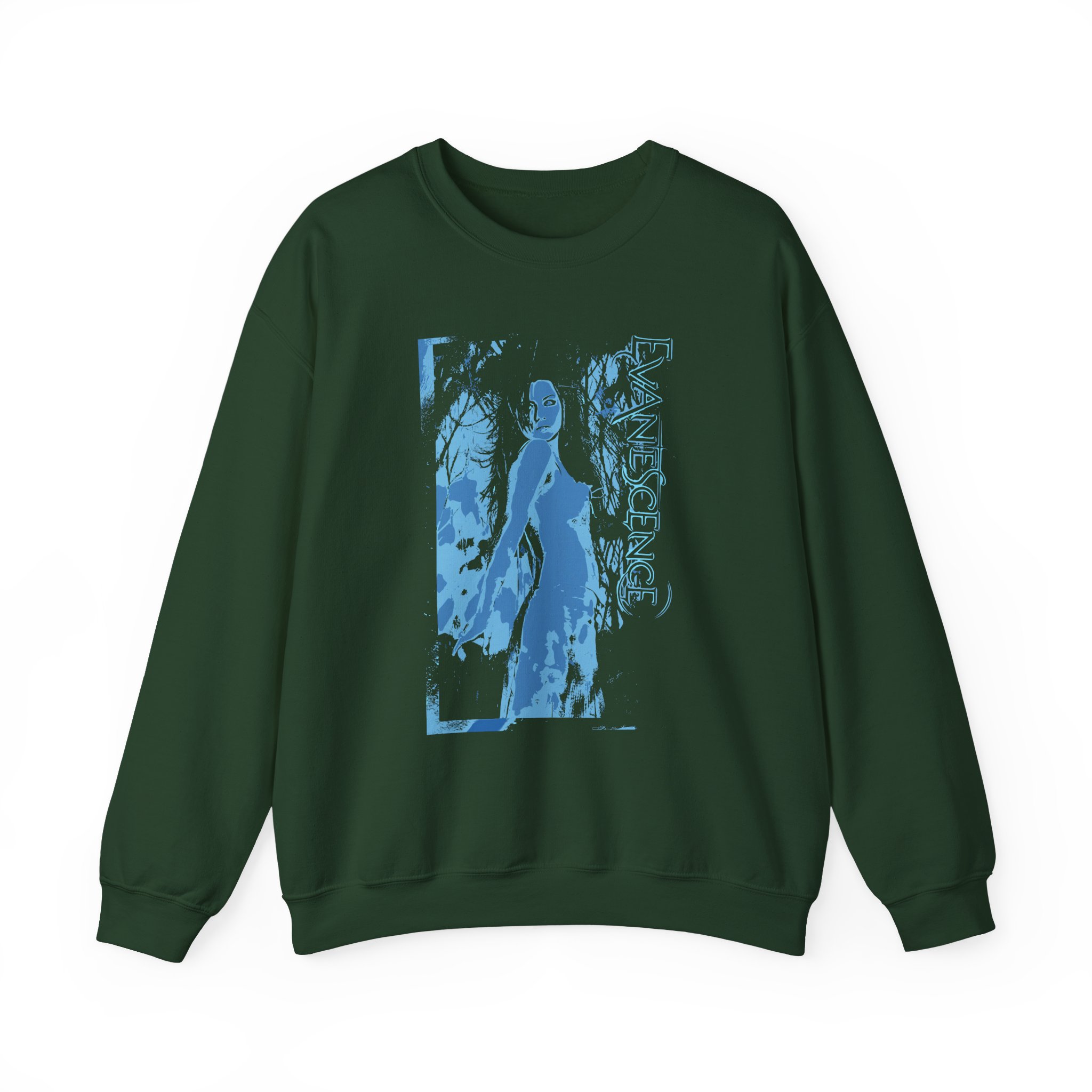 Evanescence Glitch Amy Unisex Heavy Blendâ„¢ Crewneck Sweatshirt
