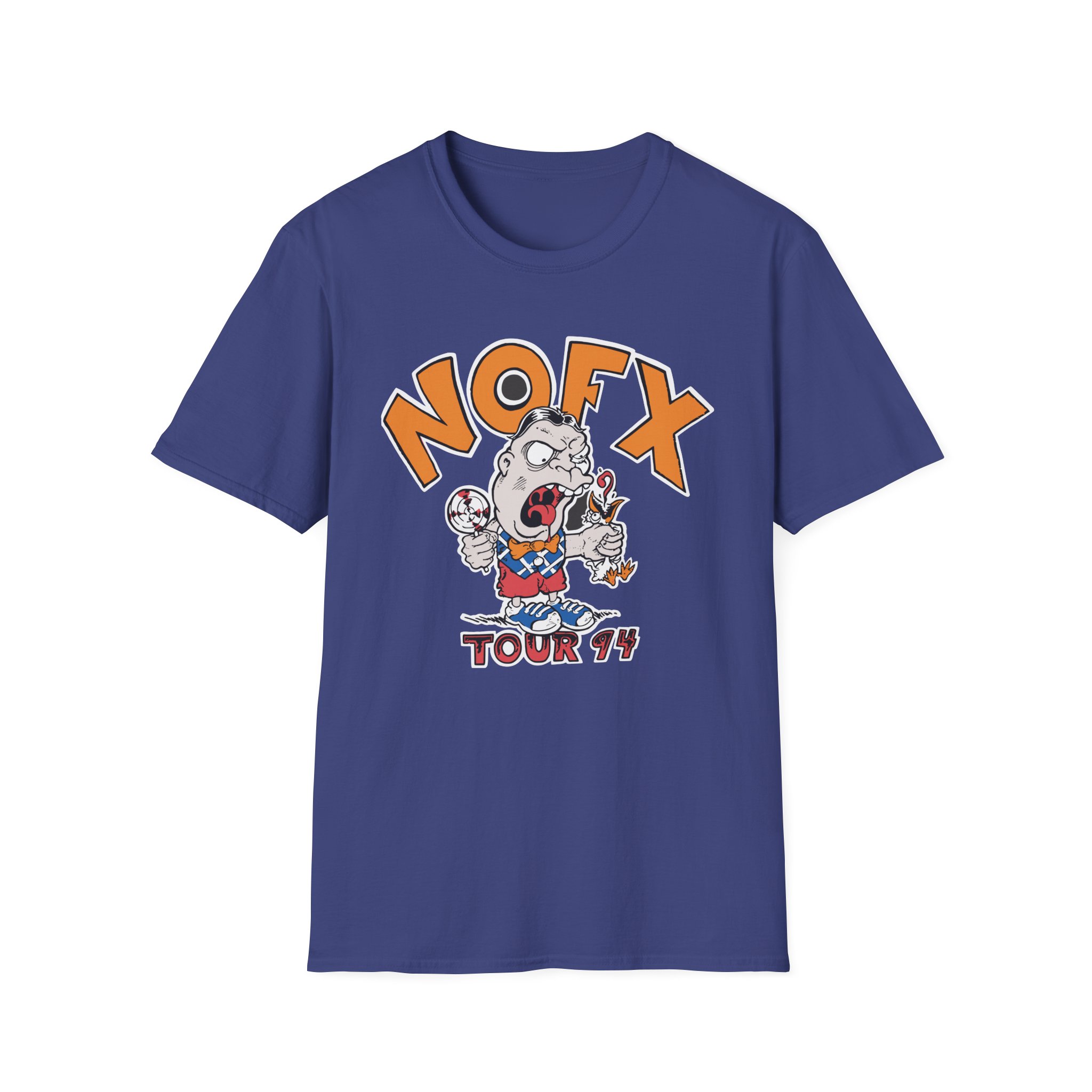 Nofx Lollipop Guy Unisex Softstyle T-Shirt