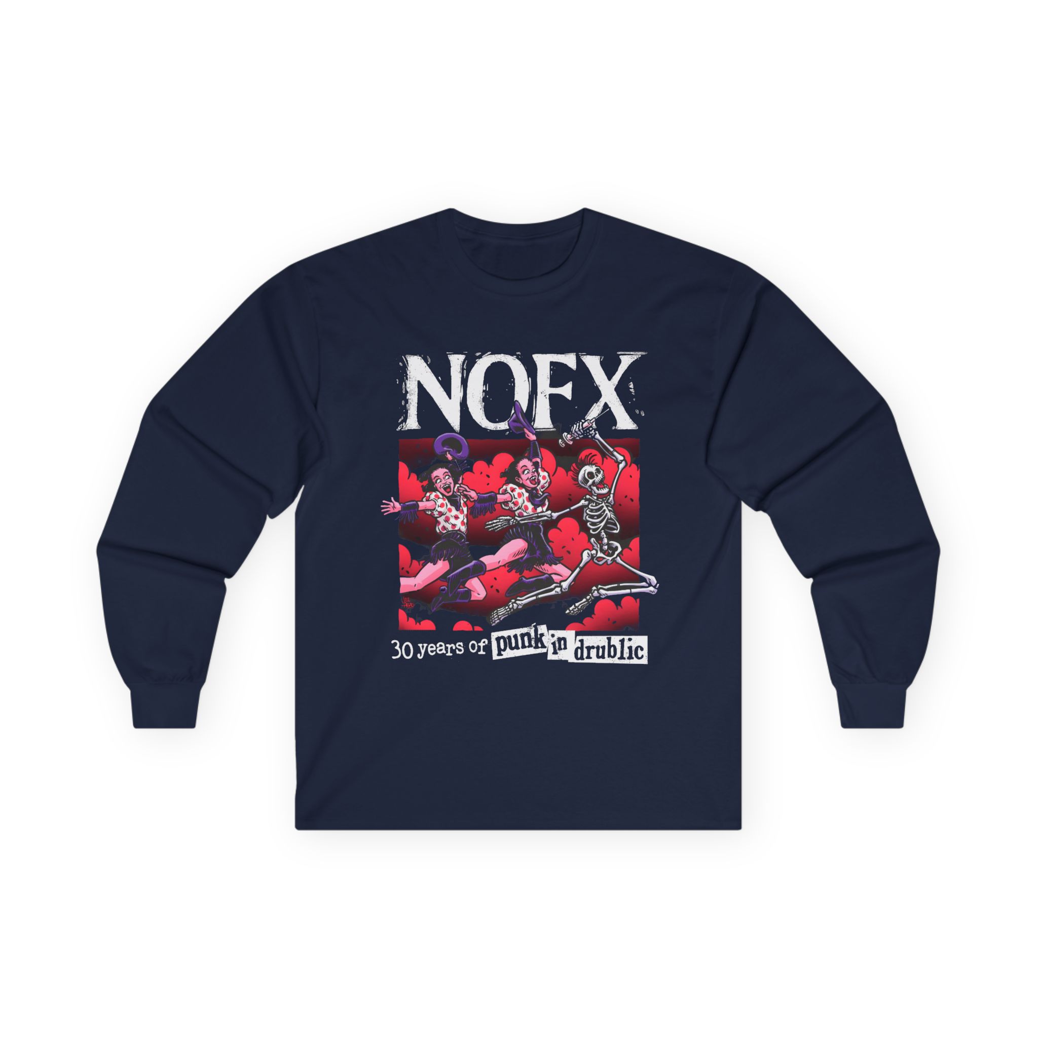 Nofx Pid 30 Unisex Ultra Cotton Long Sleeve Tee