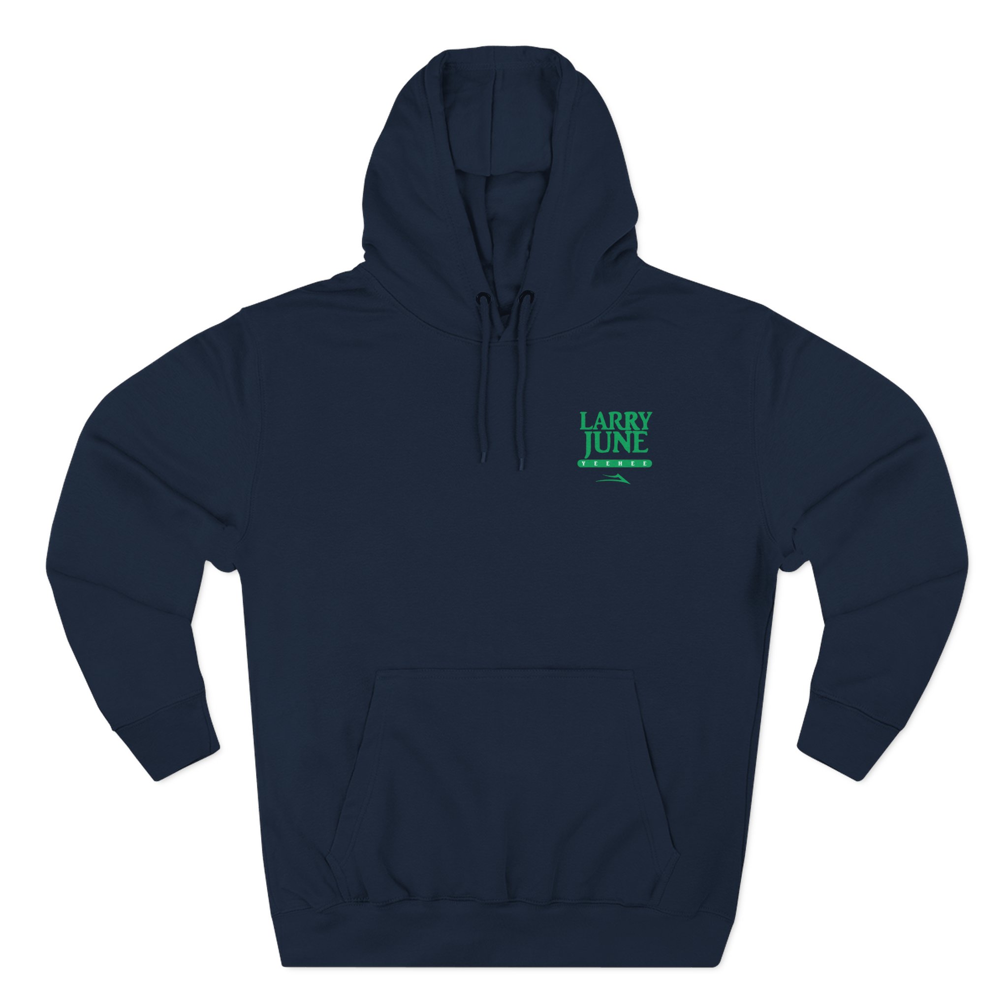 Larry June Three-Panel Fleece Hoodie