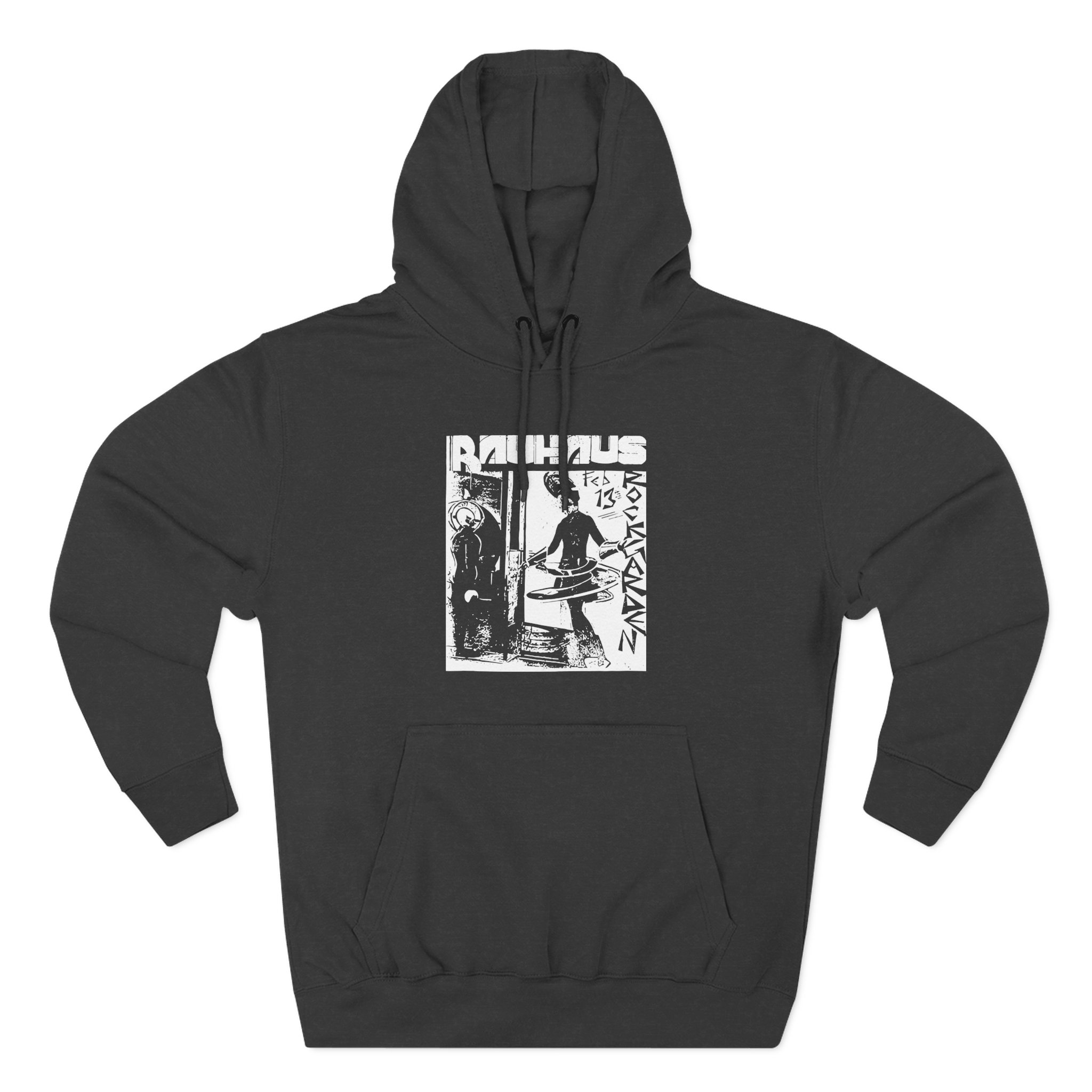 Bauhaus Three-Panel Fleece Hoodie