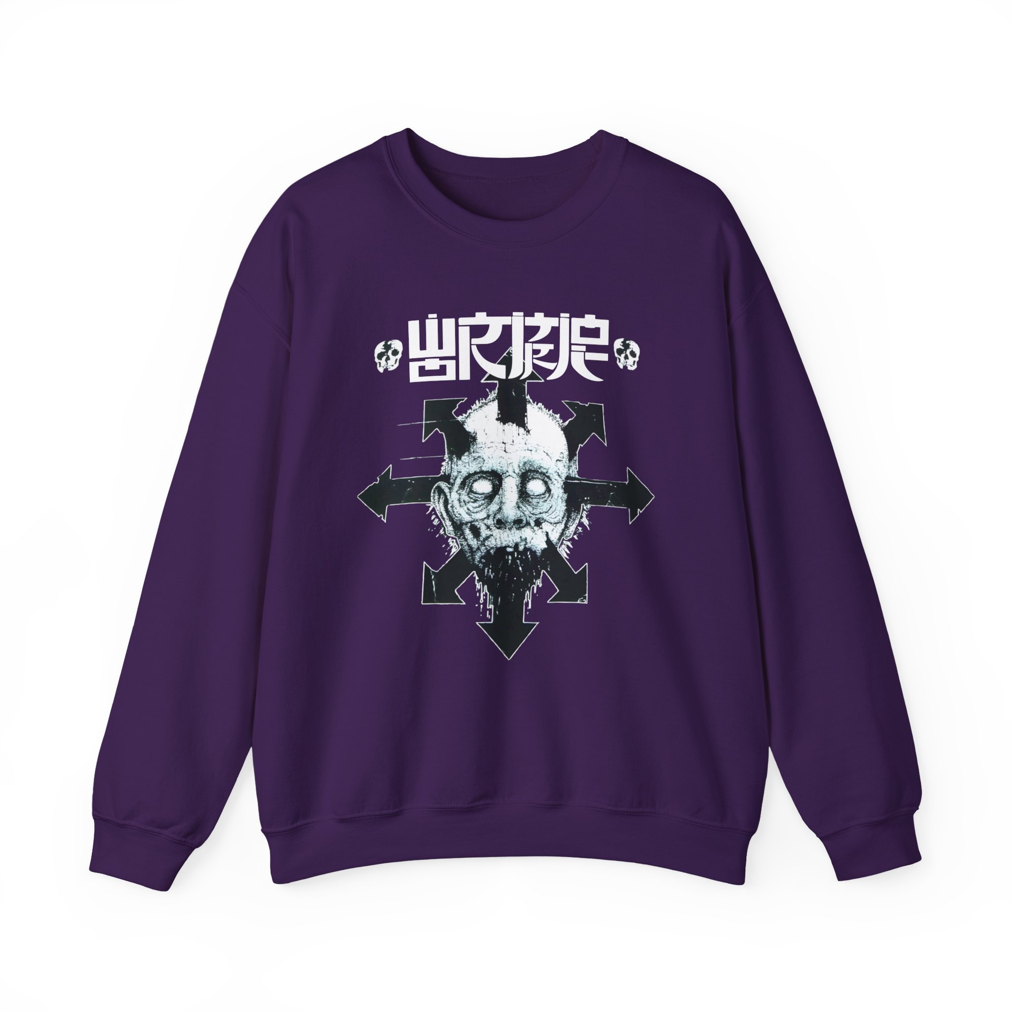 Wormrot Star of Chaos Unisex Heavy Blendâ„¢ Crewneck Sweatshirt