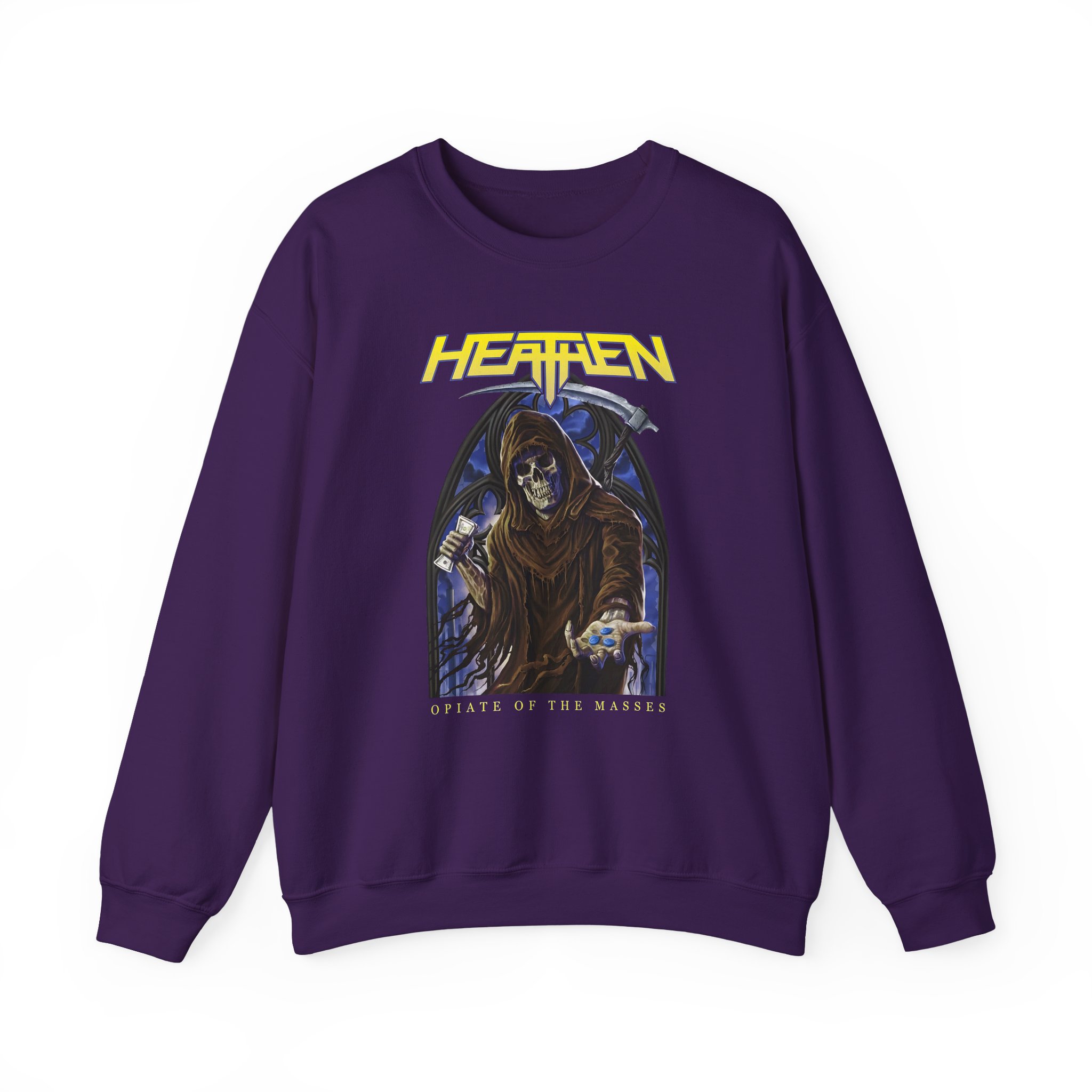 Heathen Opiate of the Masses Unisex Heavy Blendâ„¢ Crewneck Sweatshirt