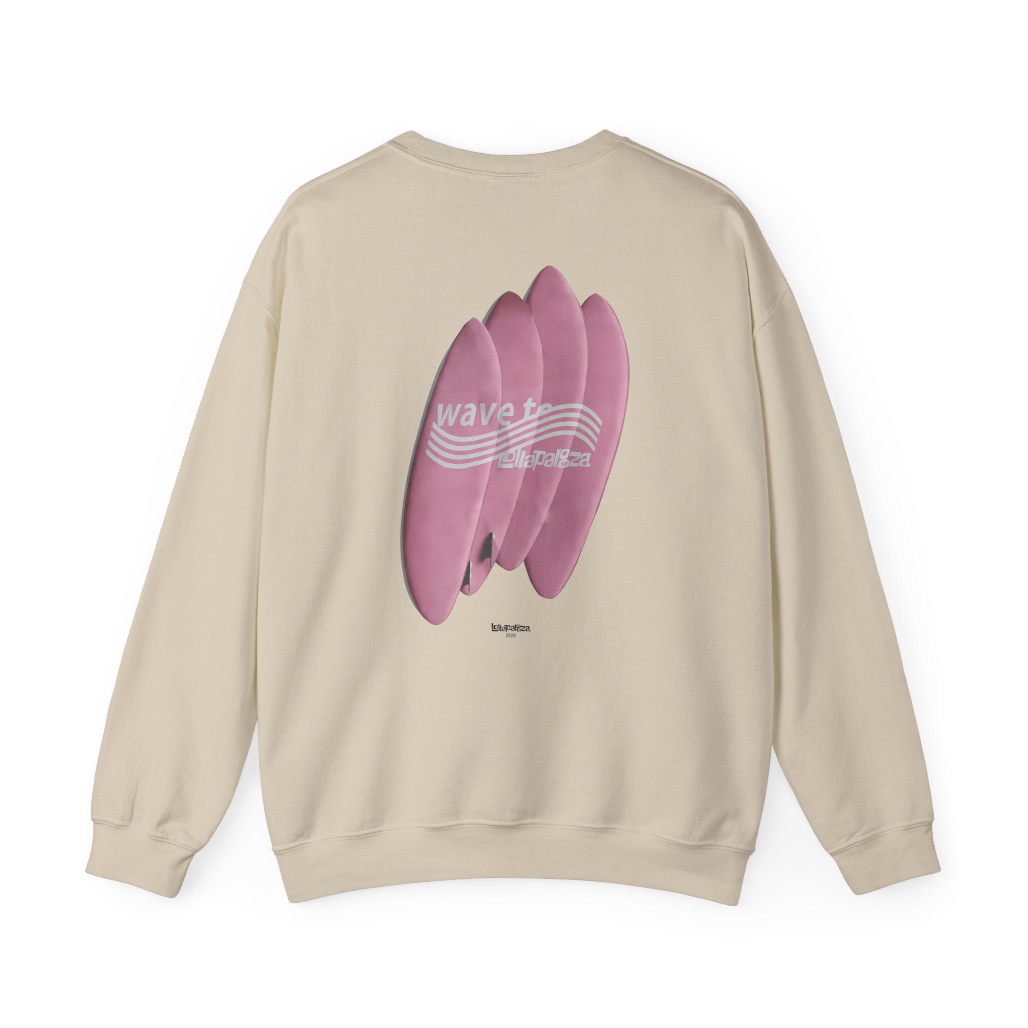 Wave to Earth Lollapolooza Unisex Heavy Blendâ„¢ Crewneck Sweatshirt