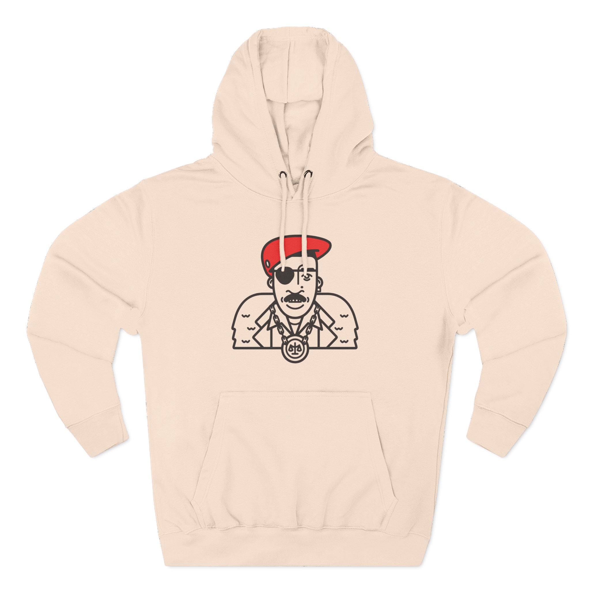 Slick Rick Three-Panel Fleece Hoodie