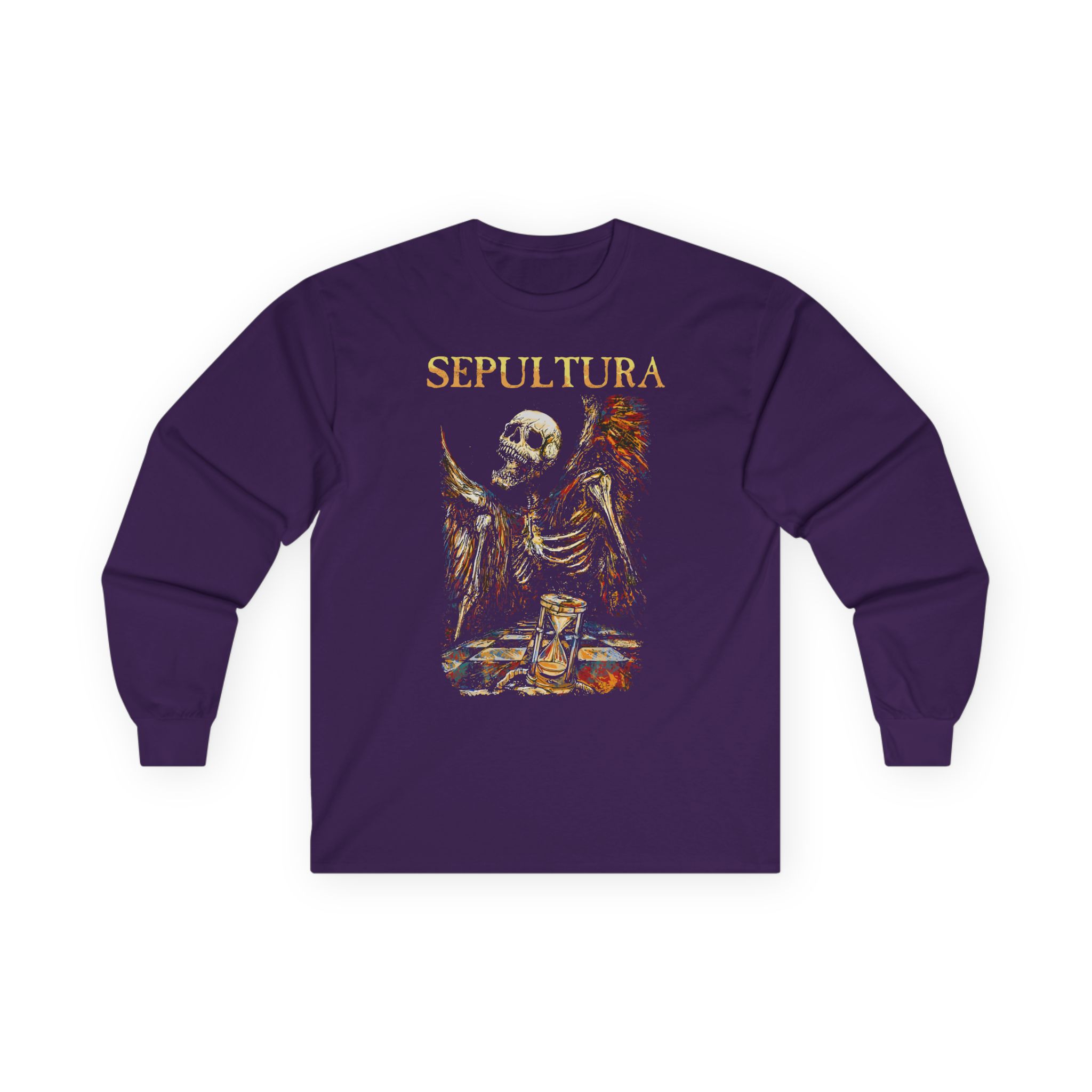 Sepultura Hourglass Unisex Ultra Cotton Long Sleeve Tee