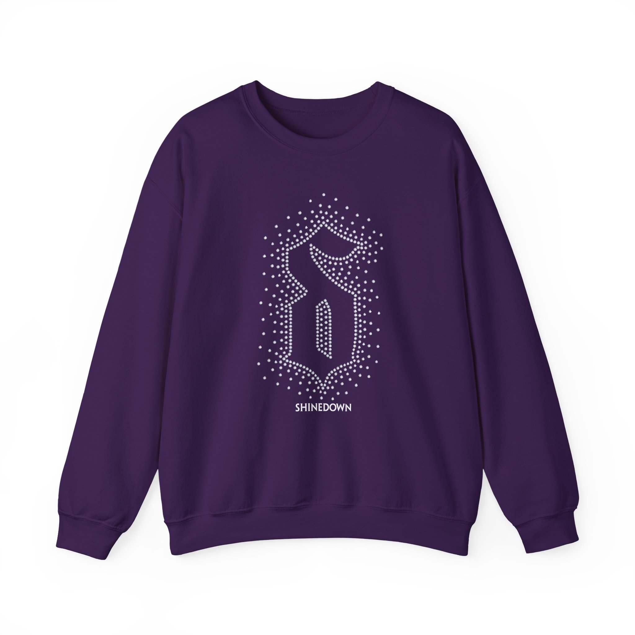Shinedown Rhinestone Unisex Heavy Blendâ„¢ Crewneck Sweatshirt