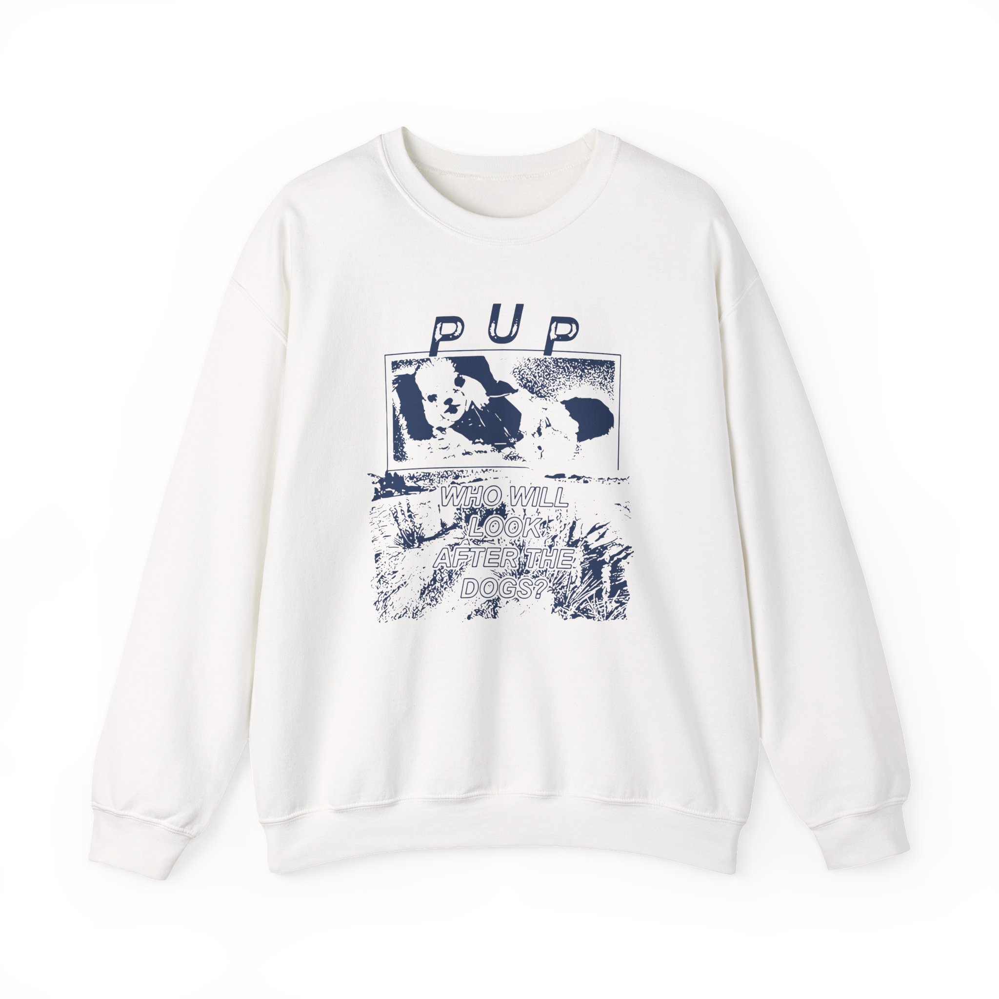 Pup the Desolation of Dog Unisex Heavy Blend Crewneck Sweatshirt