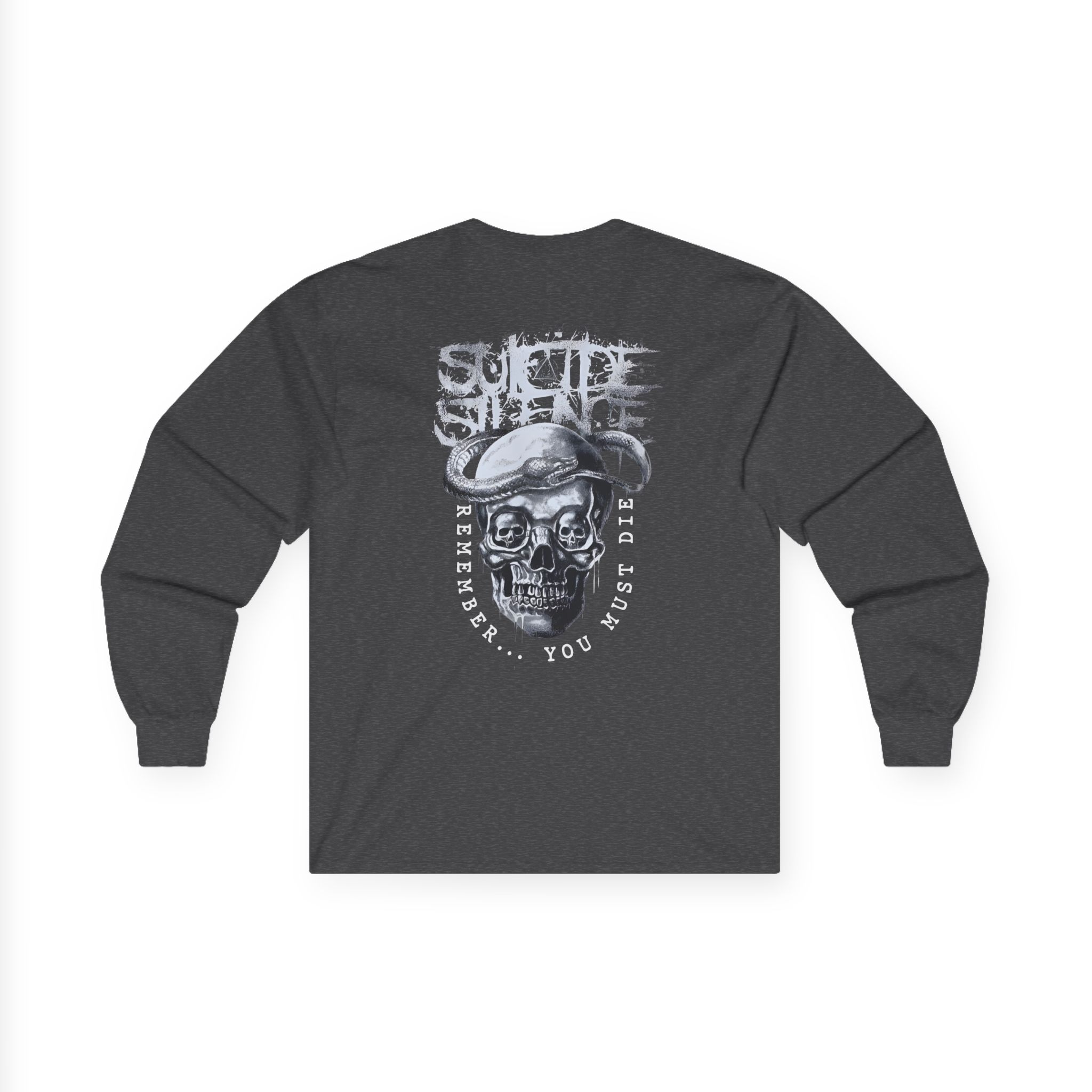Suicide Silence Rymd Snake Skull Unisex Ultra Cotton Long Sleeve Tee