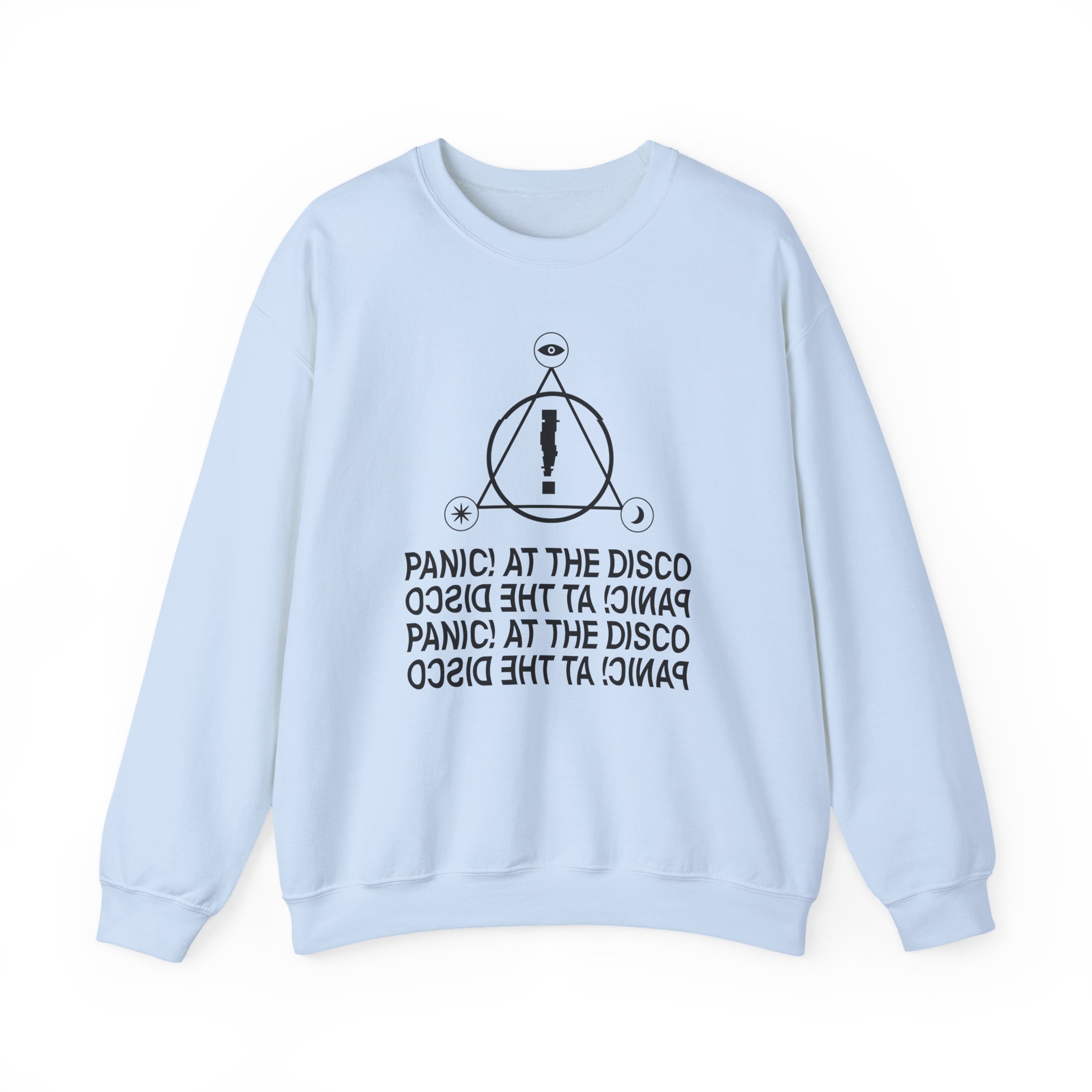 Panic at the Disco Stacked Wave Logo Unisex Heavy Blendâ„¢ Crewneck Sweatshirt