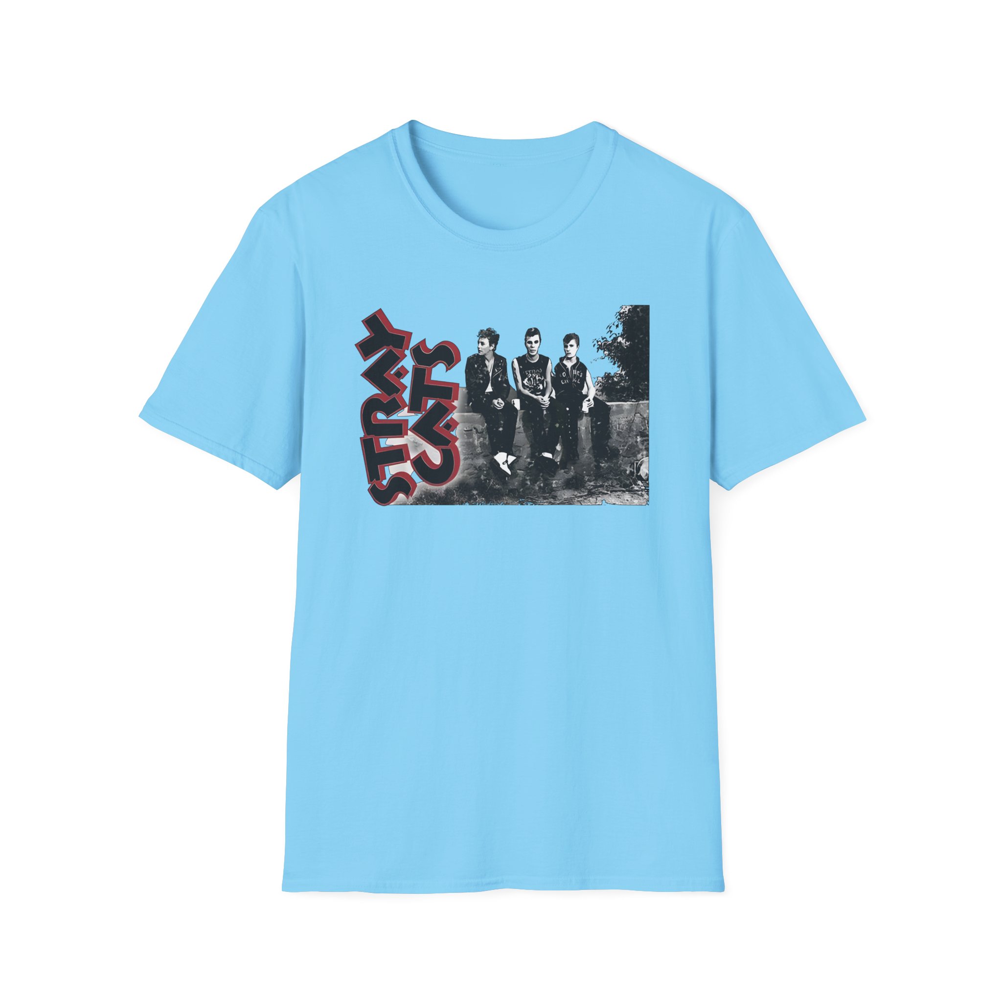 Stray Cats Three Cats Unisex Softstyle T-Shirt