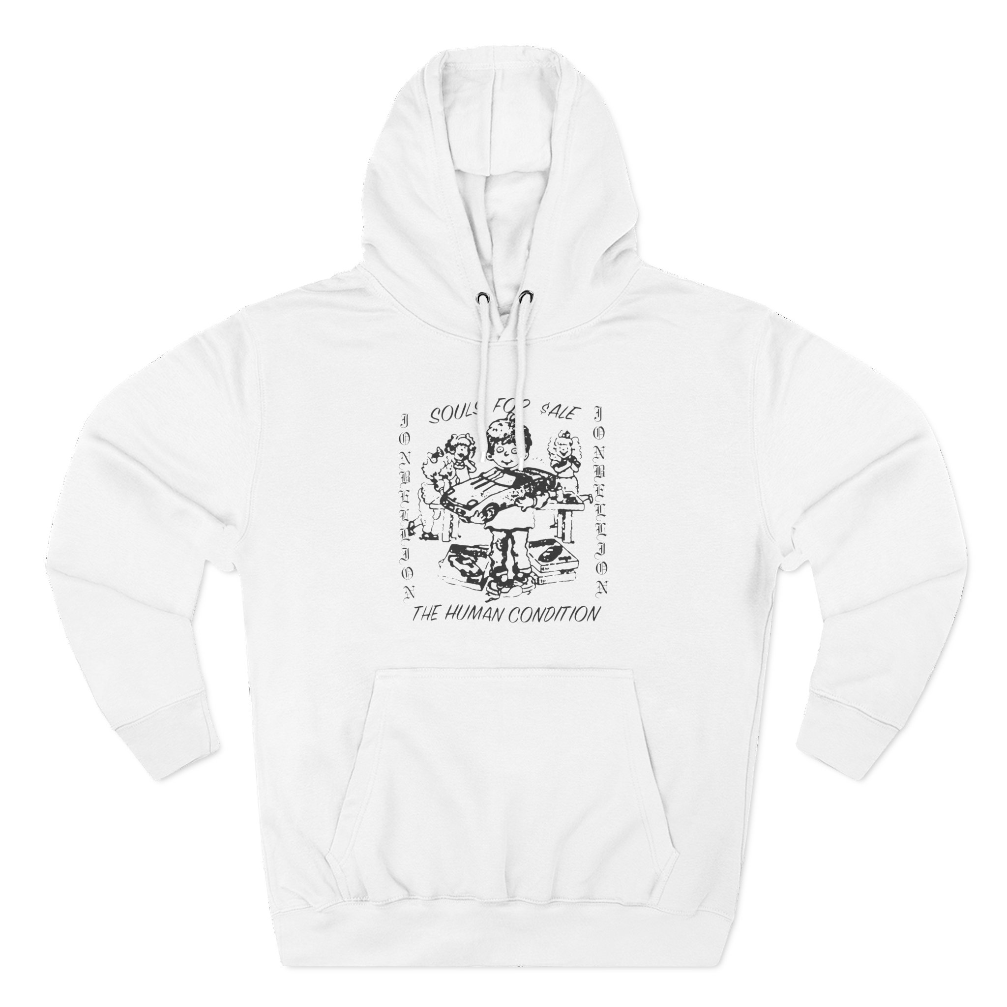 Jon Bellion Souls for Sale Three-Panel Fleece Hoodie