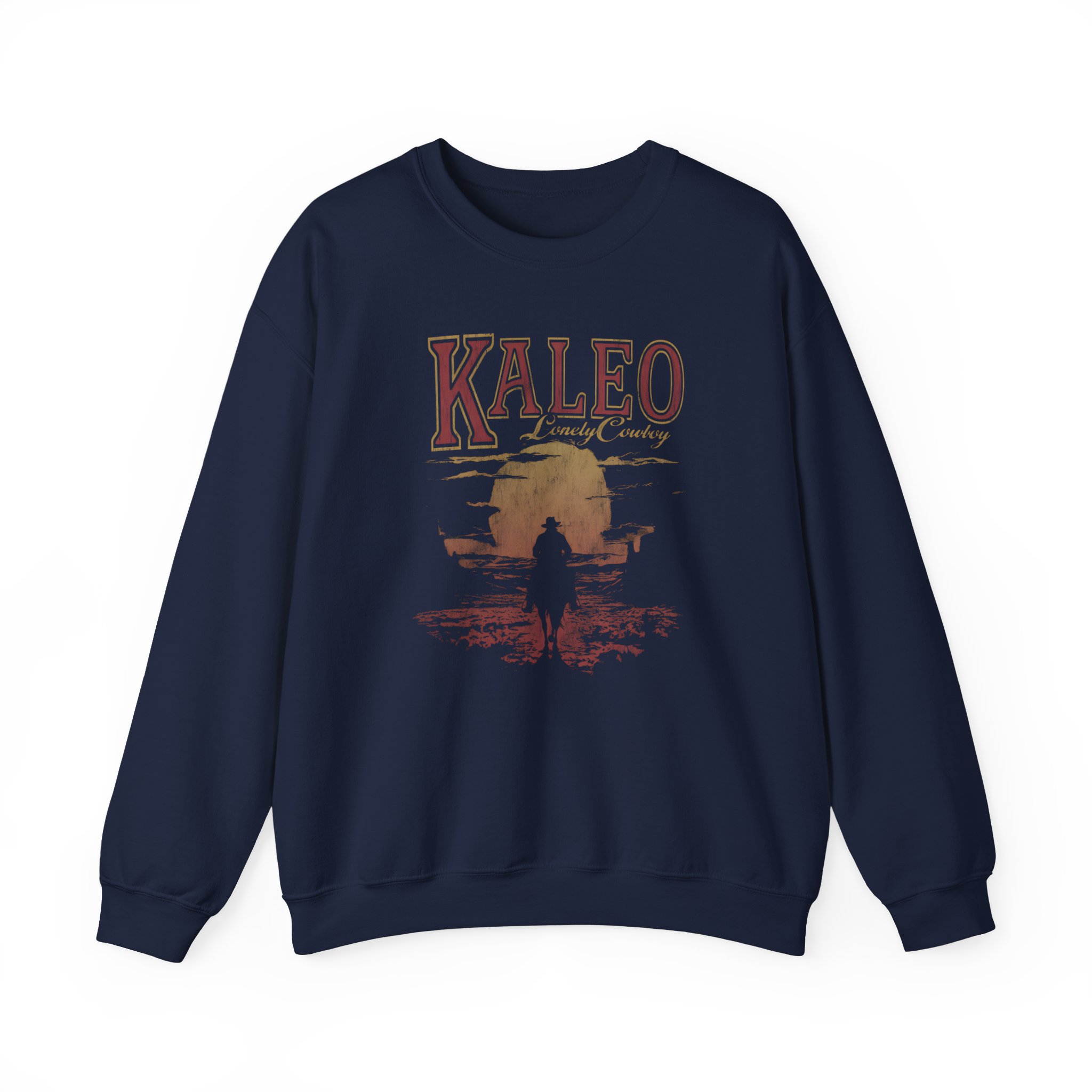 Kaleo Lonely Cowboy Unisex Heavy Blendâ„¢ Crewneck Sweatshirt