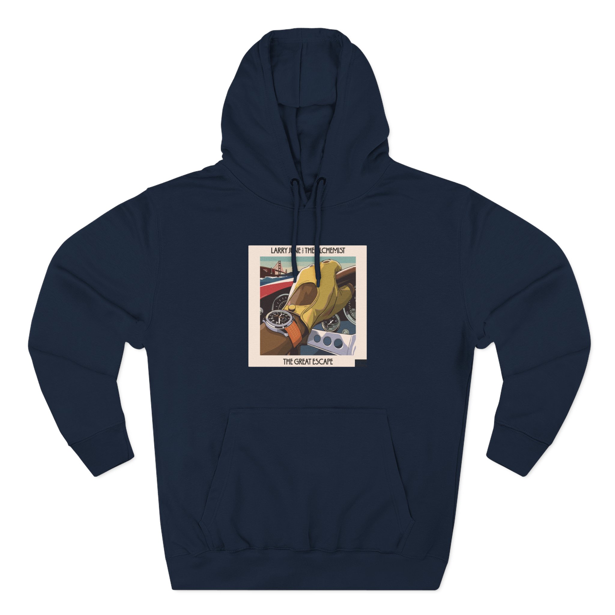 Larry June & the Alchemist Three-Panel Fleece Hoodie