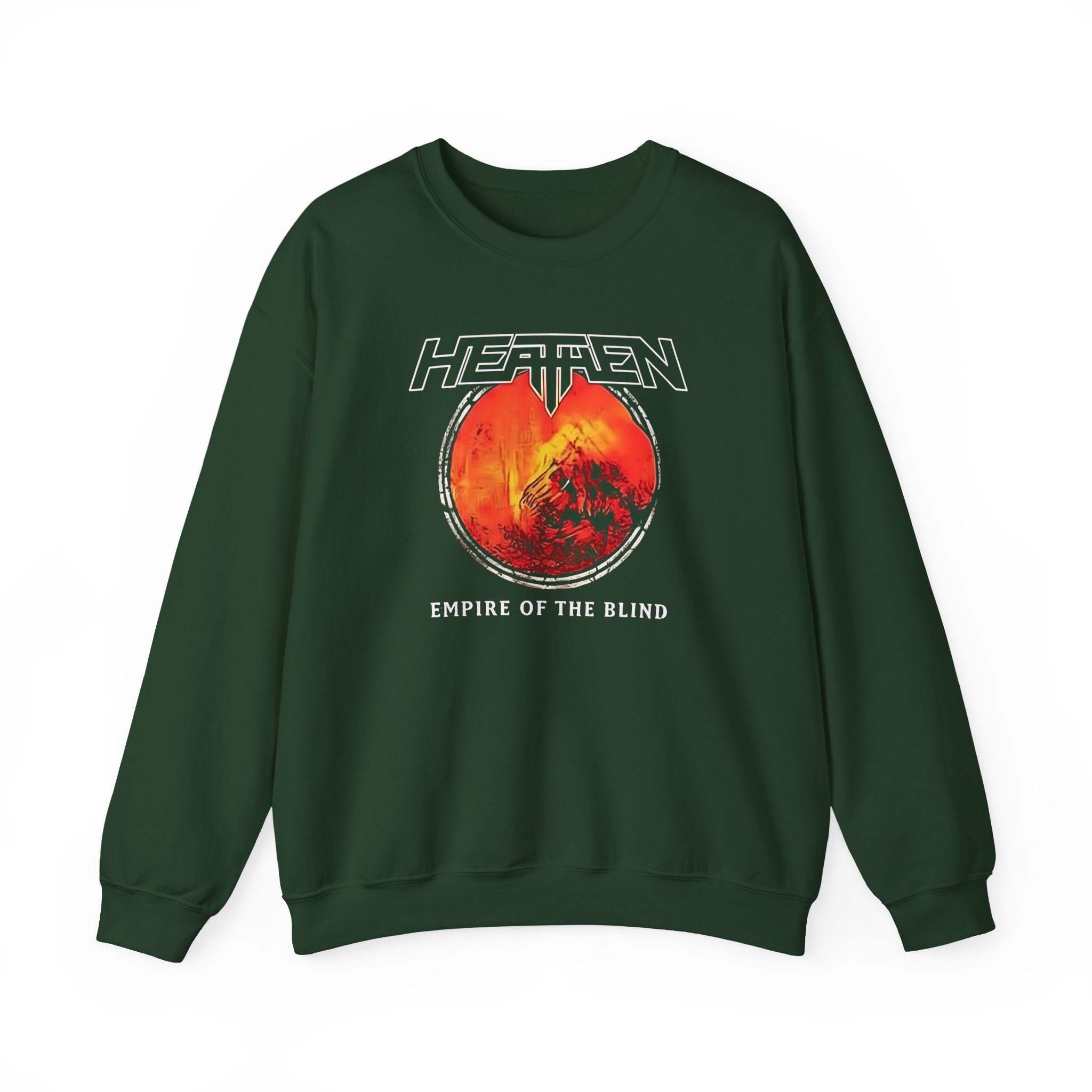 Heathen Empire of the Blind Australia Tour 2022 Unisex Heavy Blendâ„¢ Crewneck Sweatshirt