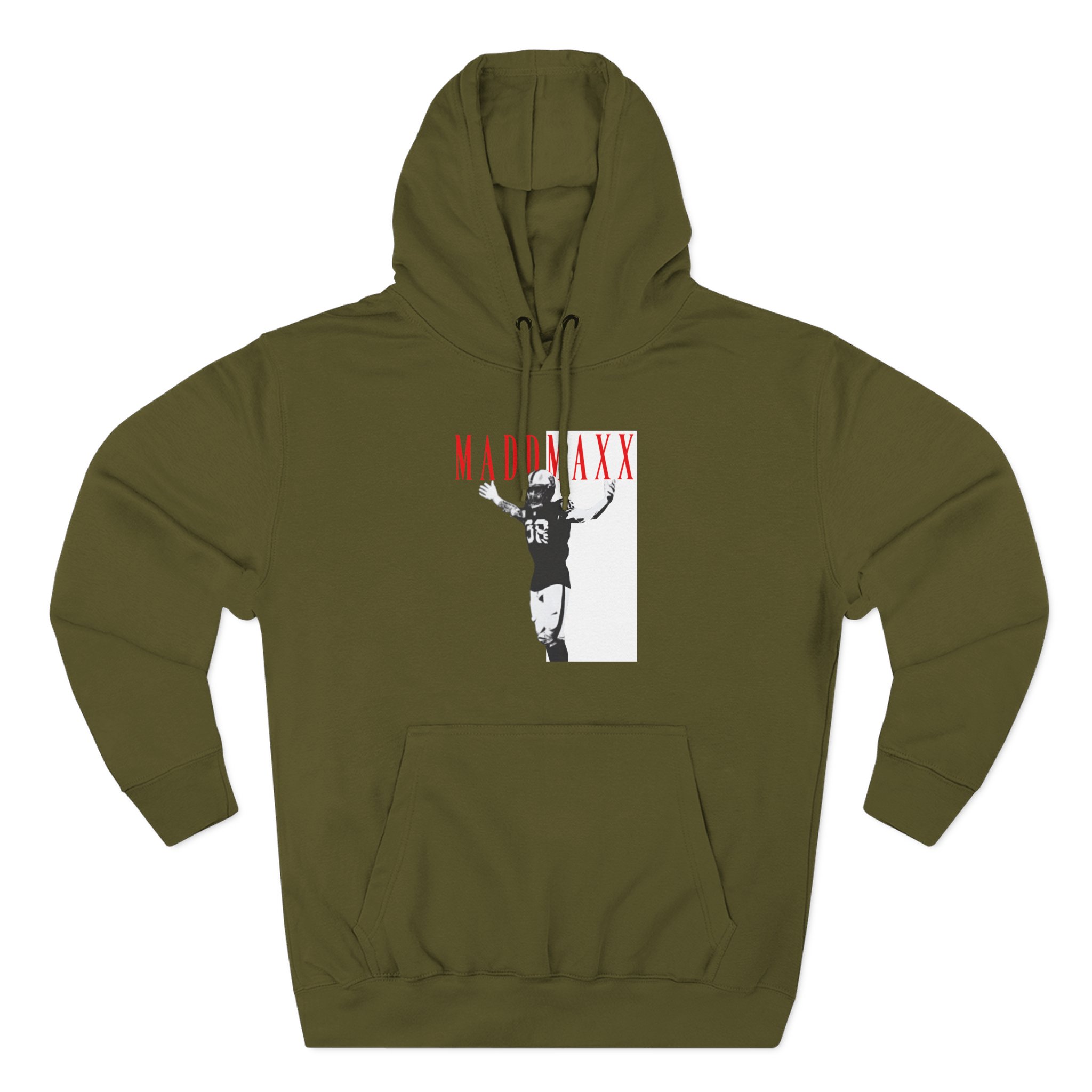 Maxx Crosby Mad Maxx Three-Panel Fleece Hoodie