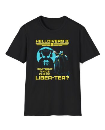 Helldivers Cup of Liber-tea Unisex Softstyle T-Shirt