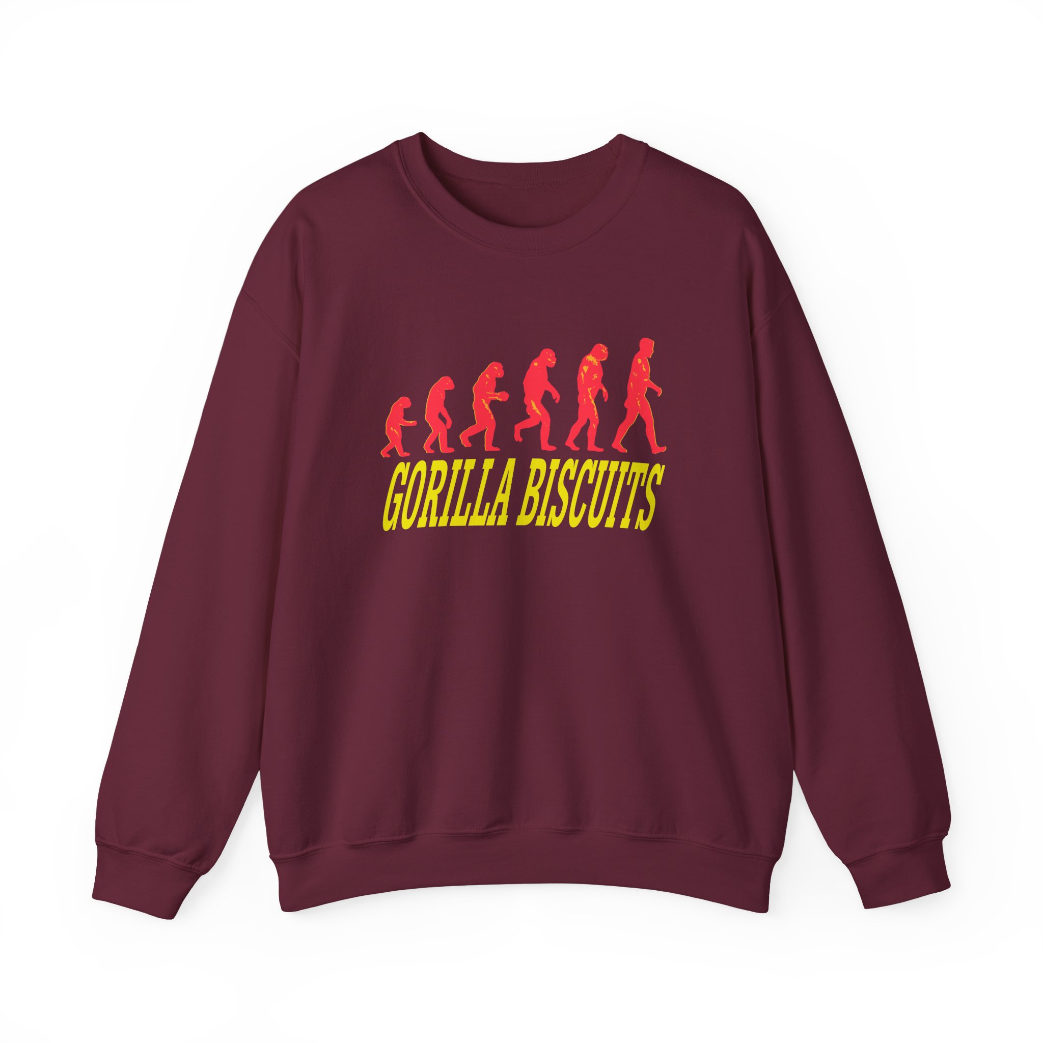 Gorilla Biscuits Start Today Unisex Heavy Blendâ„¢ Crewneck Sweatshirt