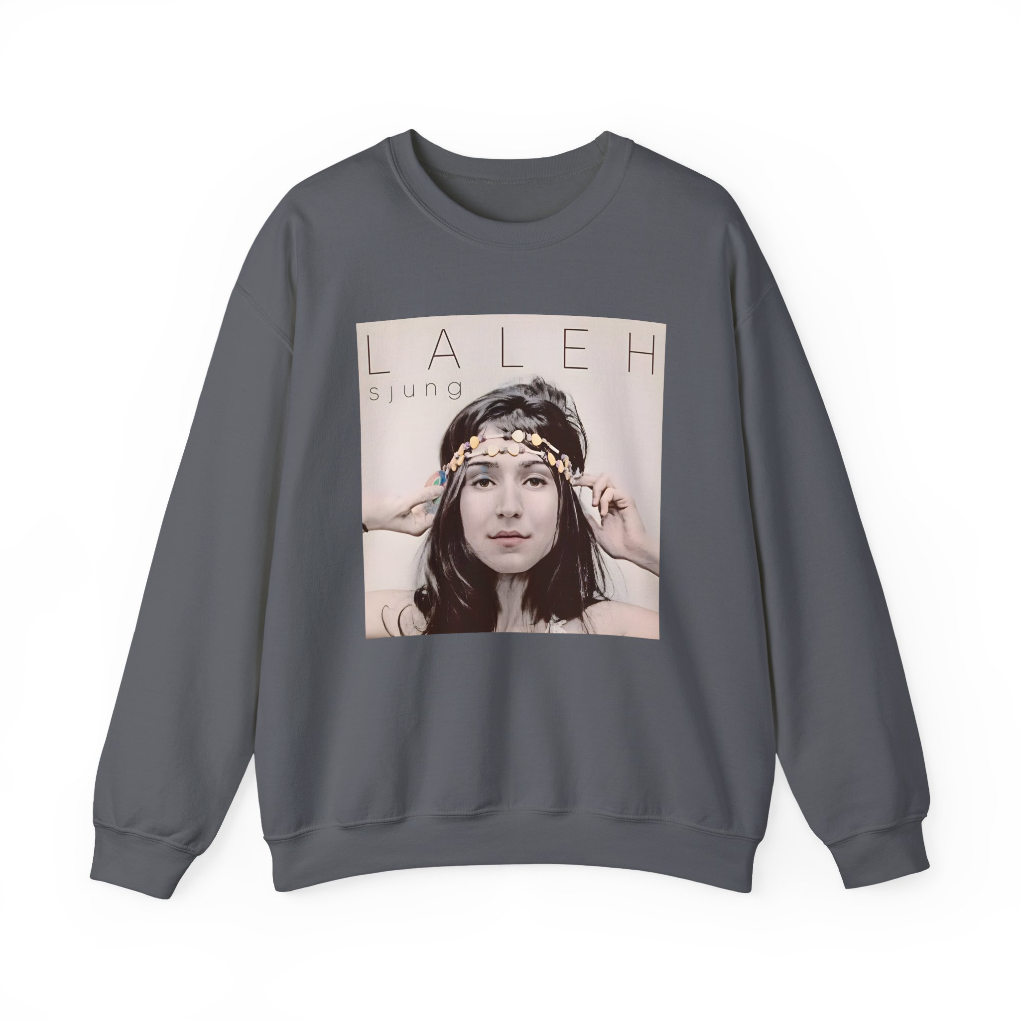 Laleh Sjung Album Cover Unisex Heavy Blendâ„¢ Crewneck Sweatshirt