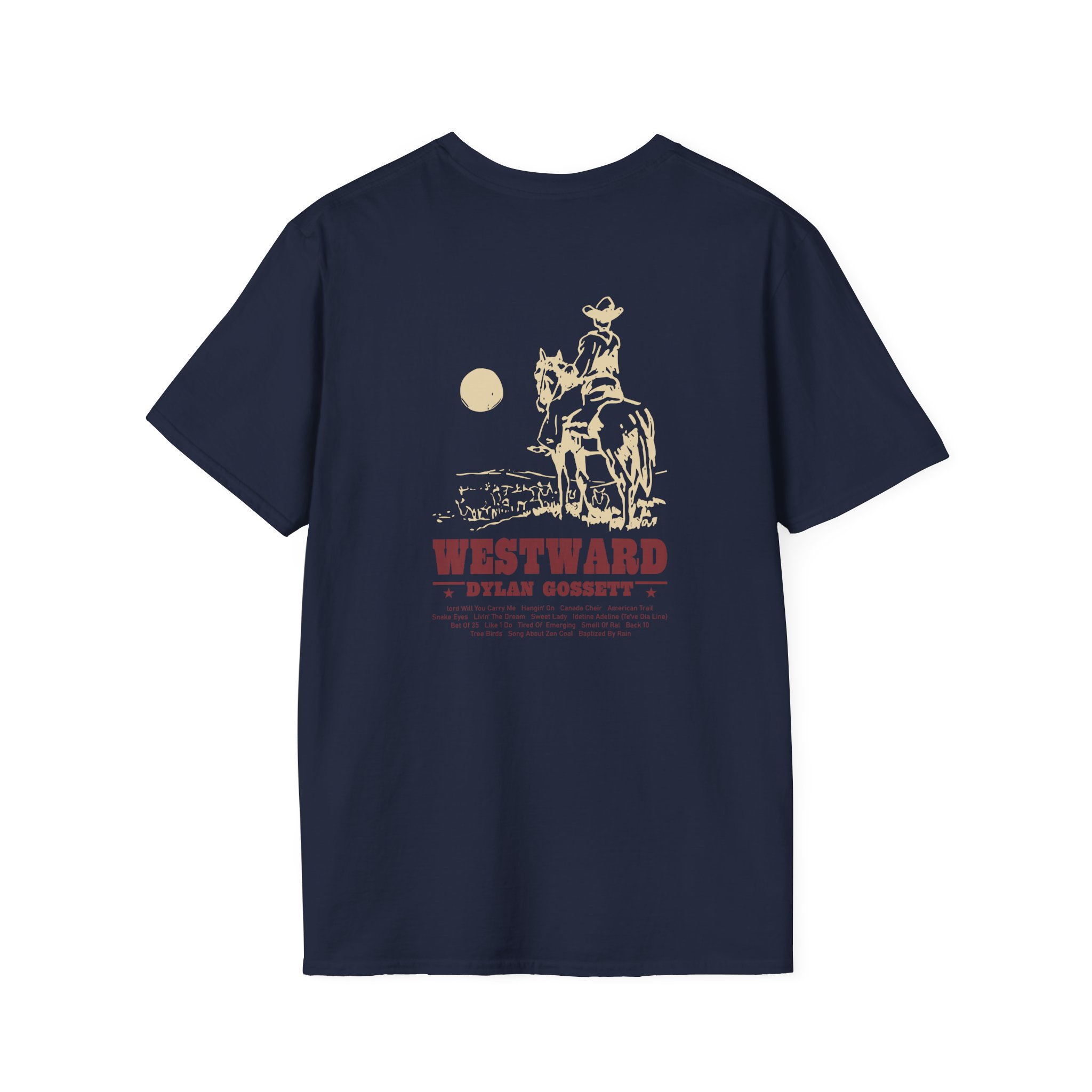Dylan Gossett Westward Cowboy Unisex Softstyle T-shirt