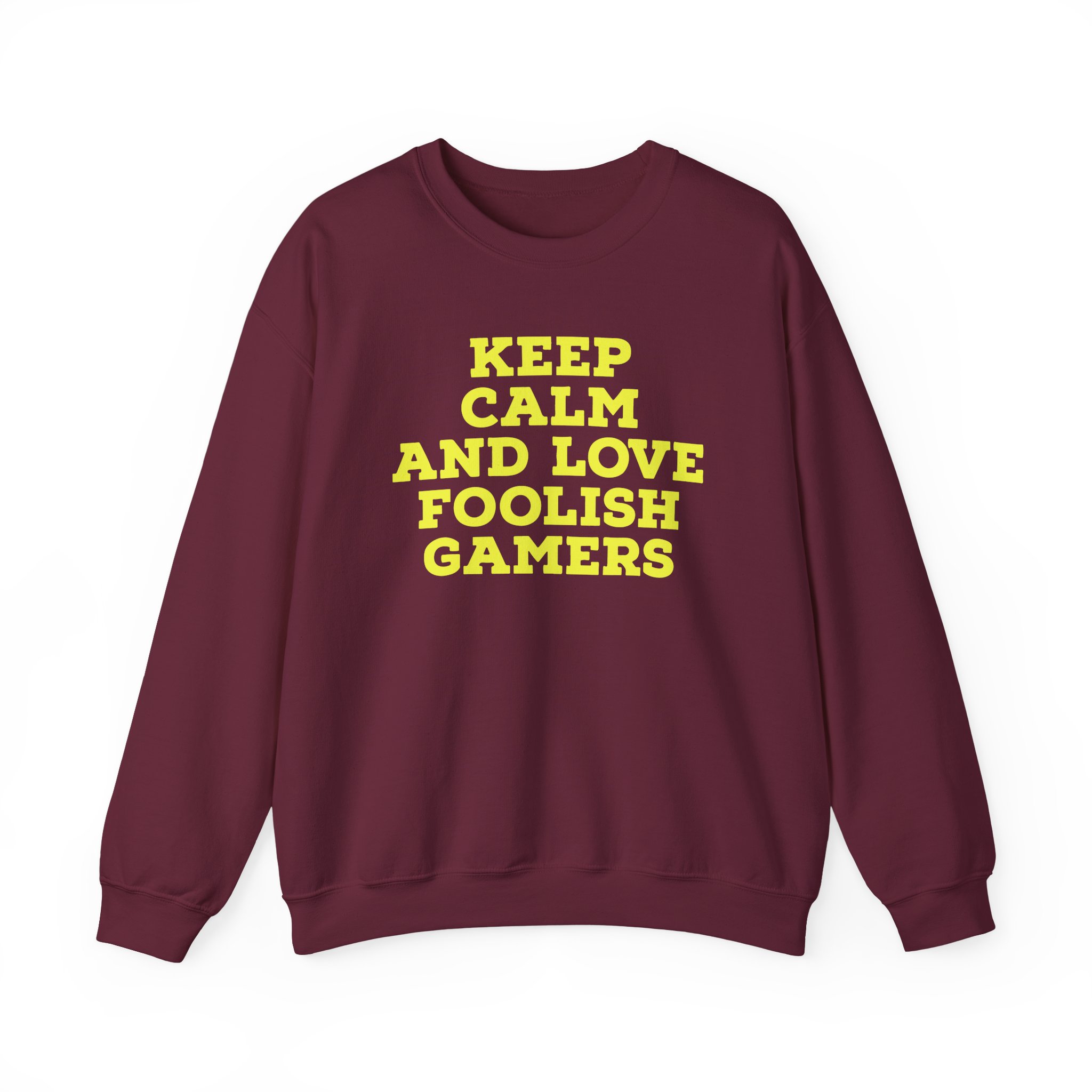 Foolish Gamers Unisex Heavy Blendâ„¢ Crewneck Sweatshirt