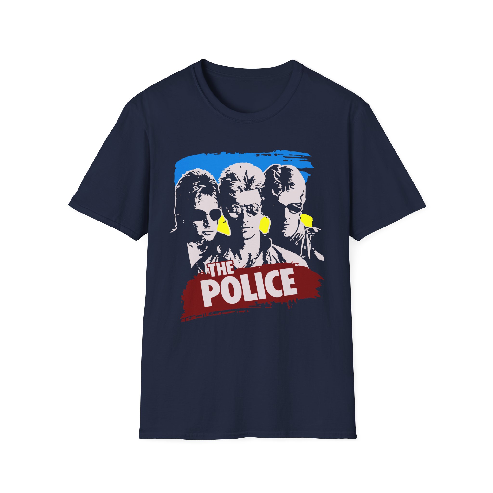 Depeche Mode the Police Sting Unisex Softstyle T-Shirt
