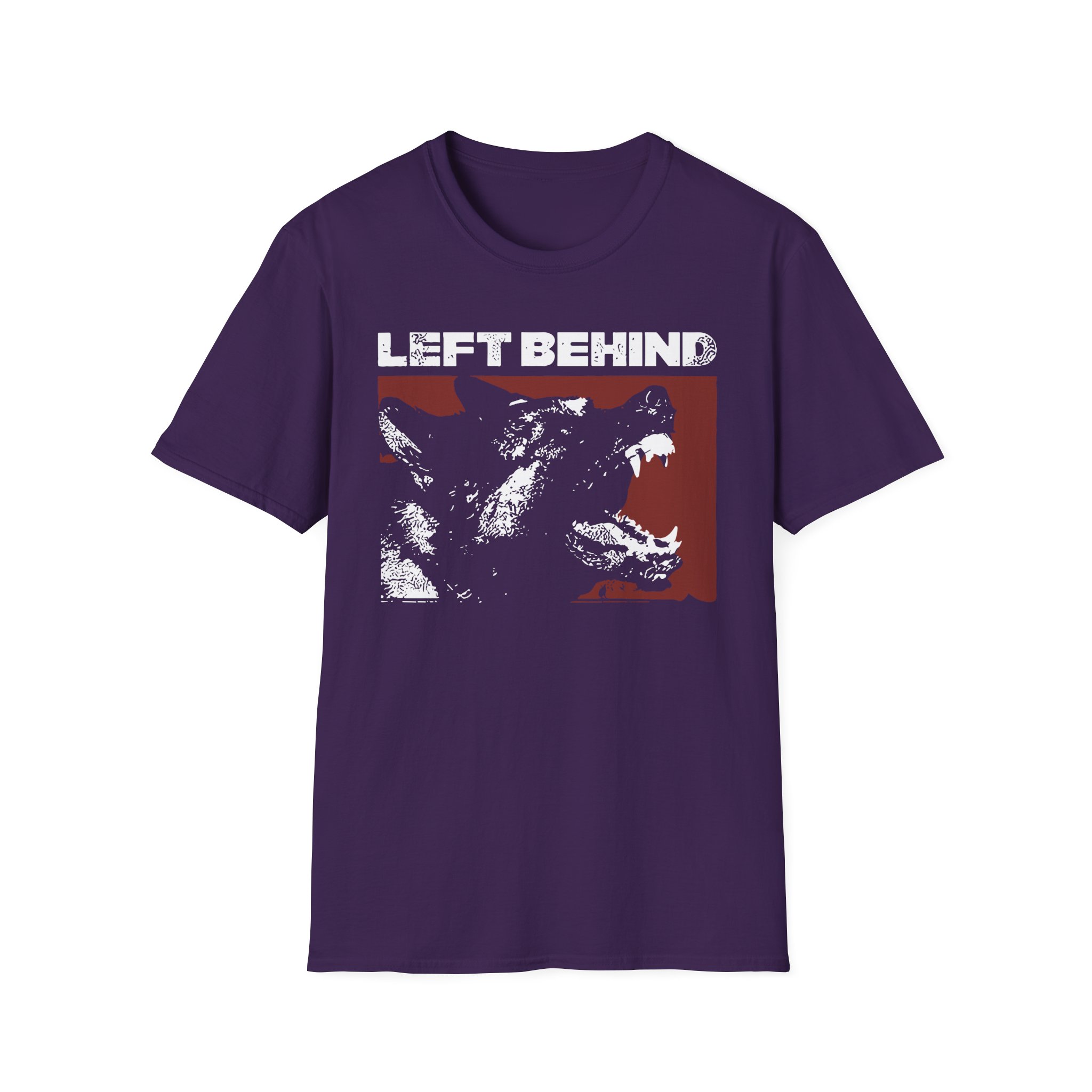 Left Behind Dog Unisex Softstyle T-Shirt