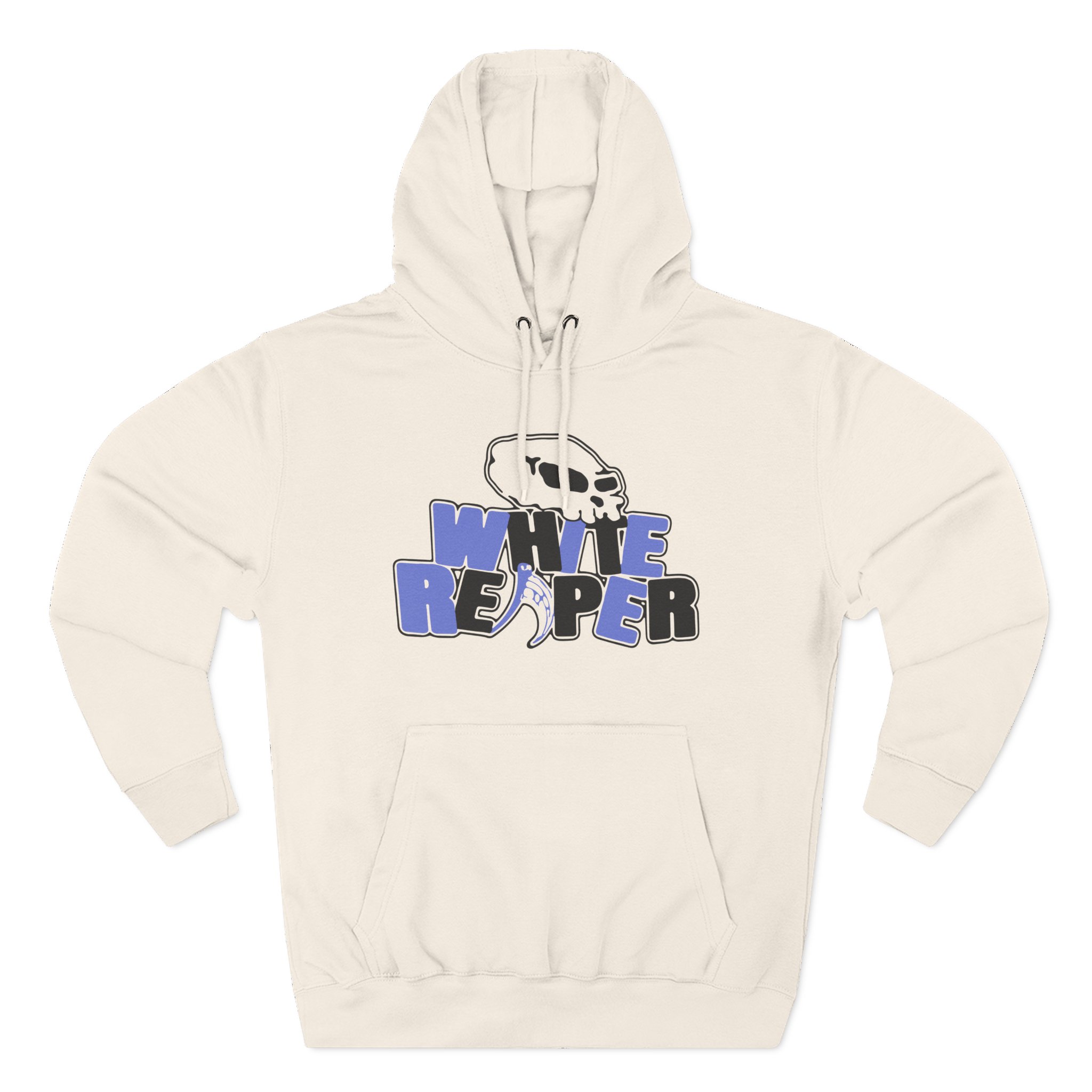 White Reaper Three-Panel Fleece Hoodie