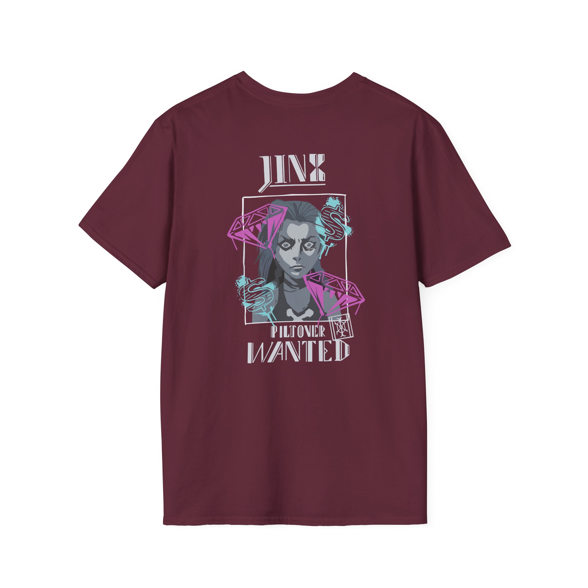 Jinx Arcane Unisex Softstyle T-Shirt