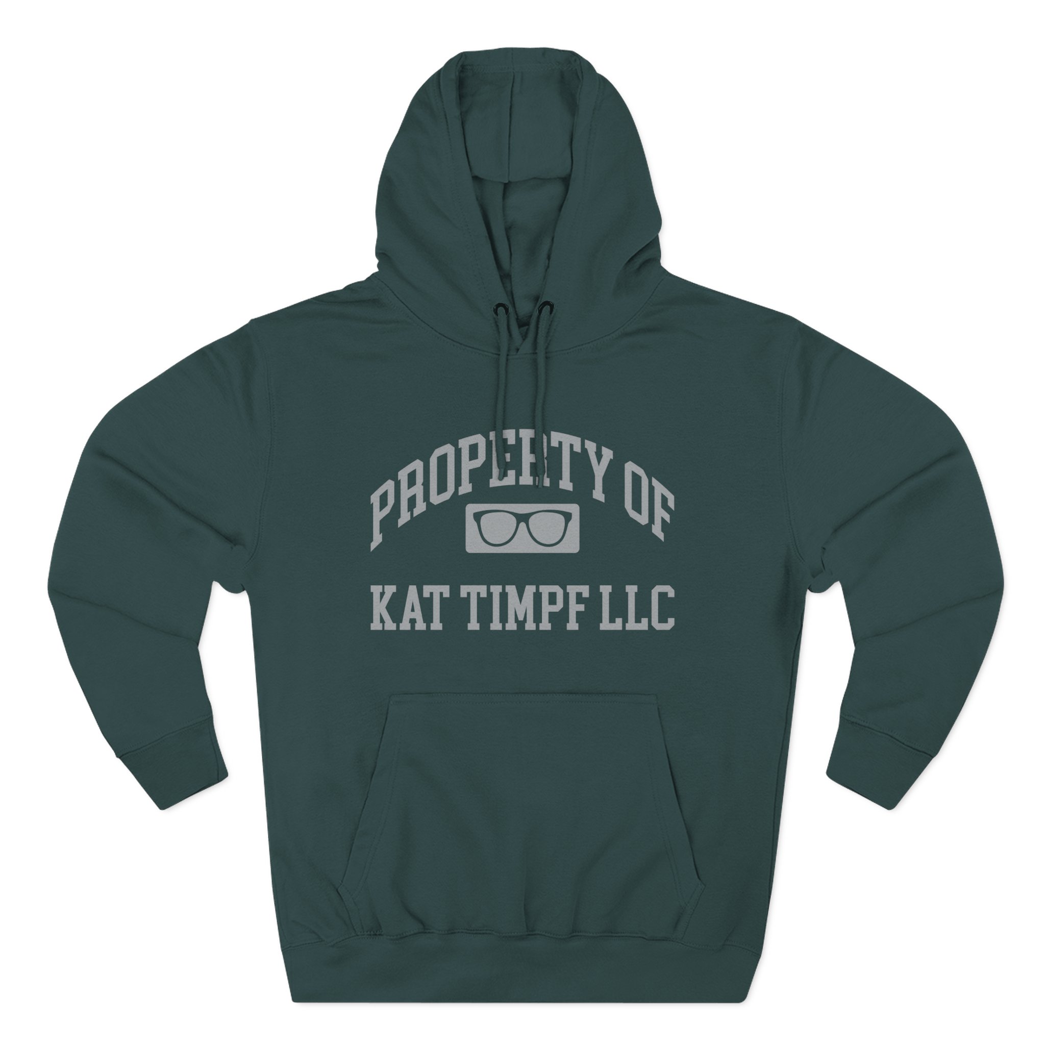 Kat Timpf Property of Kat Timpf, Llc Three-Panel Fleece Hoodie