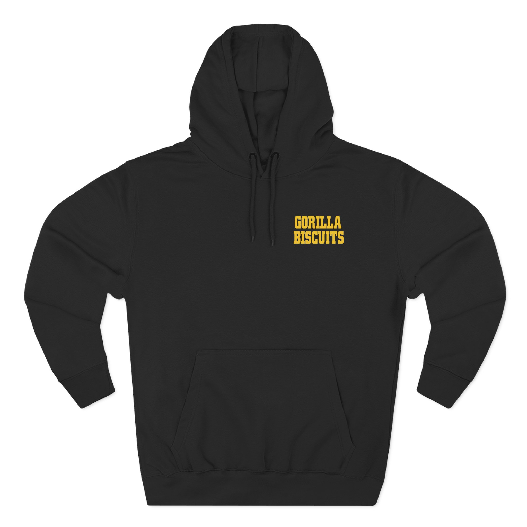 Gorilla Biscuits Hold Your Ground Three-Panel Fleece Hoodie