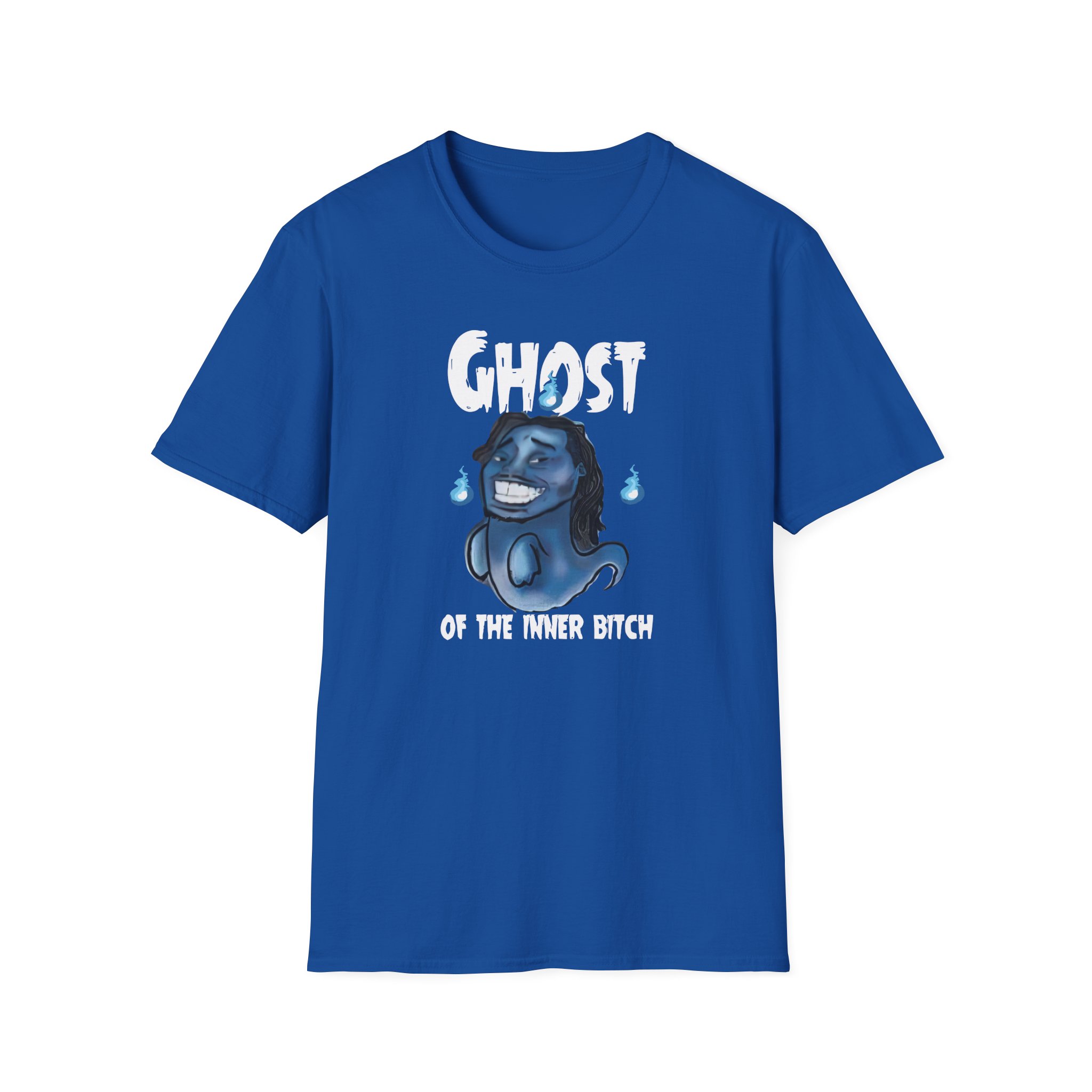 Aba and Preach Ghost of the Inner Bitch Unisex Softstyle T-Shirt