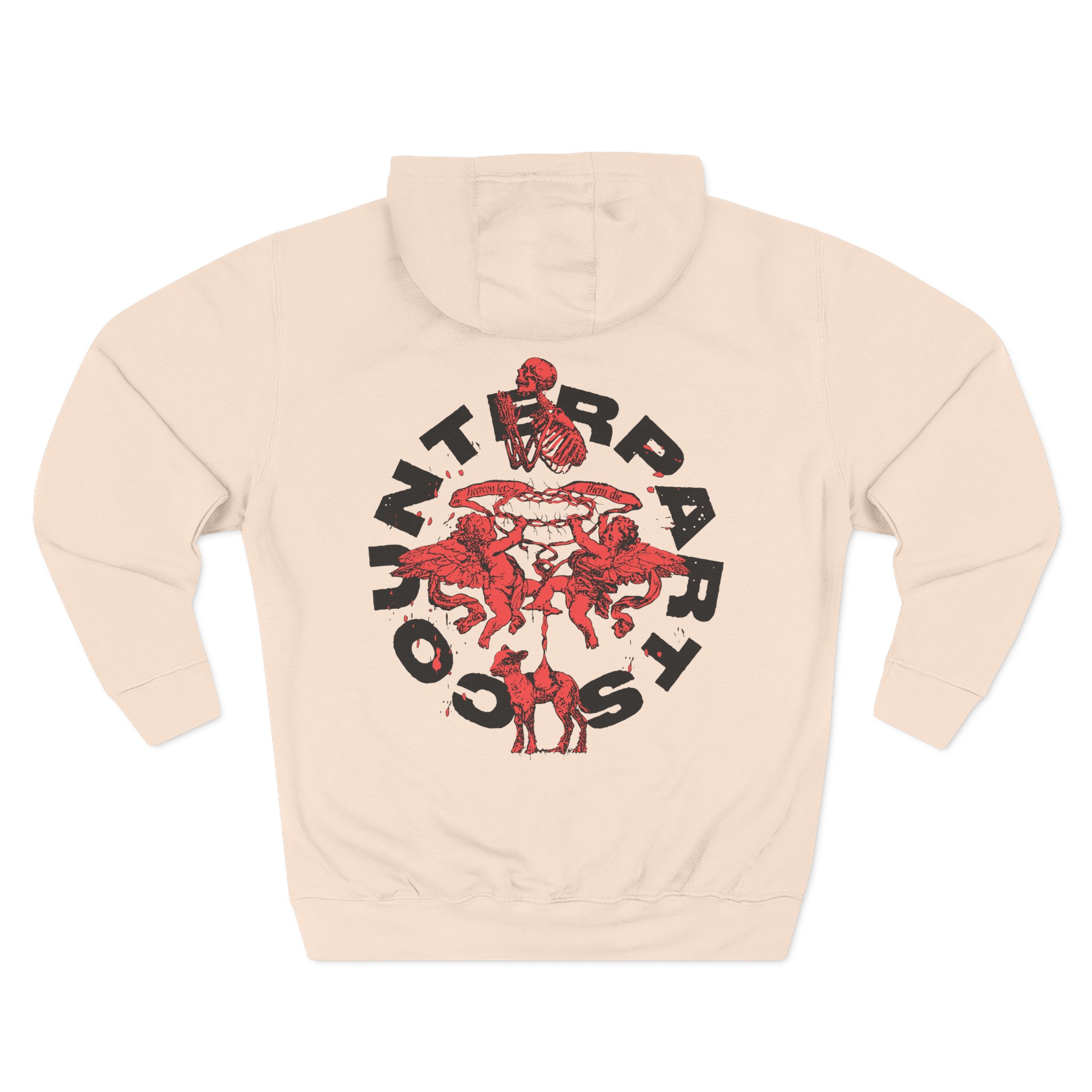 Counterparts Three-Panel Fleece Hoodie