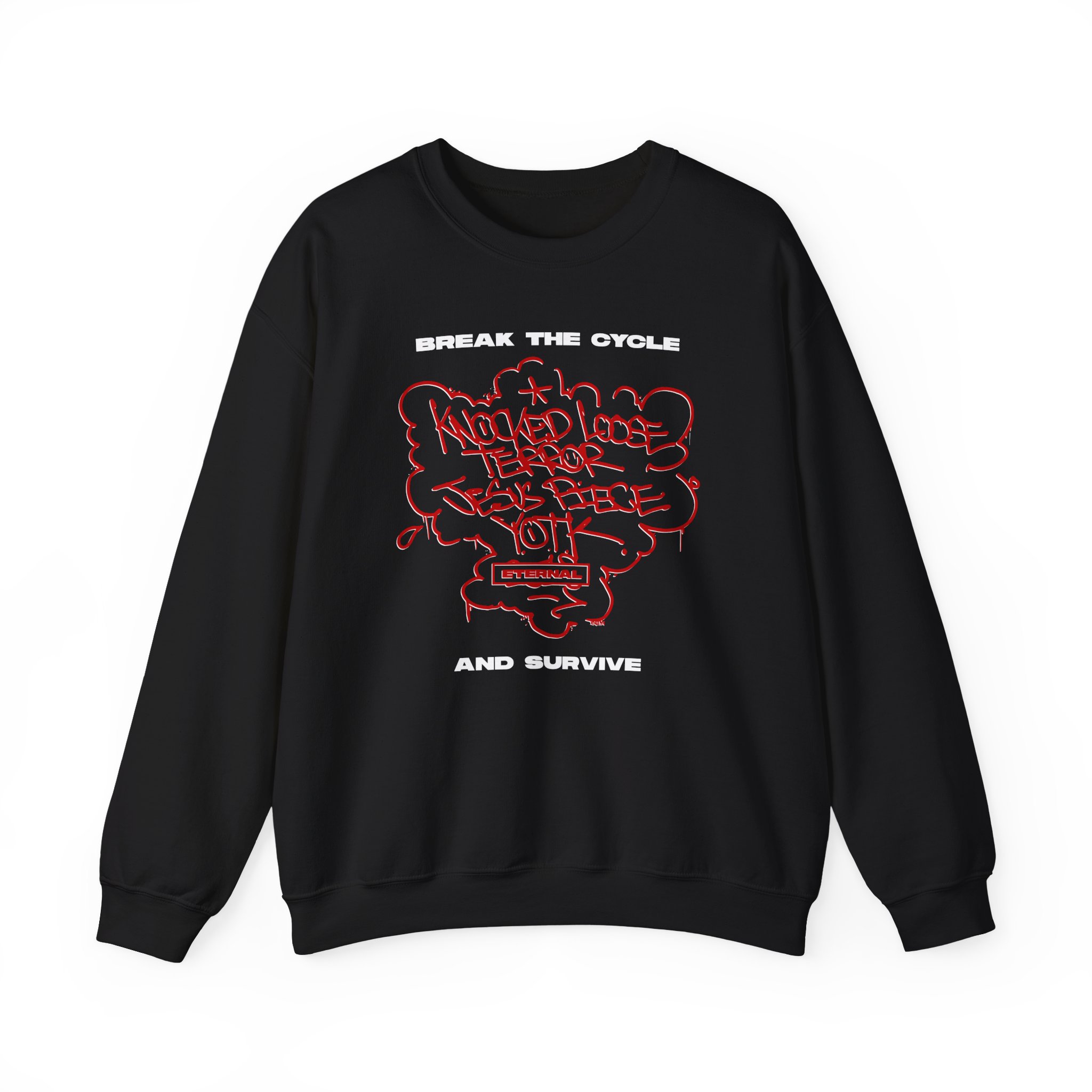 Year of the Knife Unisex Heavy Blend Crewneck Sweatshirt