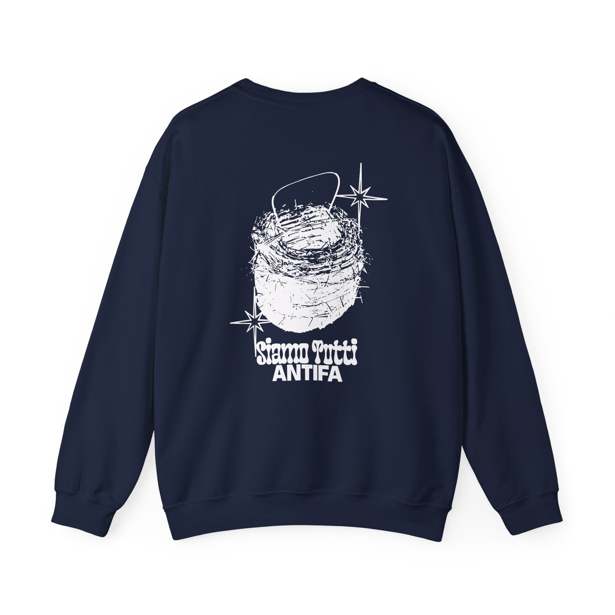 Disarstar Siamo Tutti Antifa Unisex Heavy Blendâ„¢ Crewneck Sweatshirt