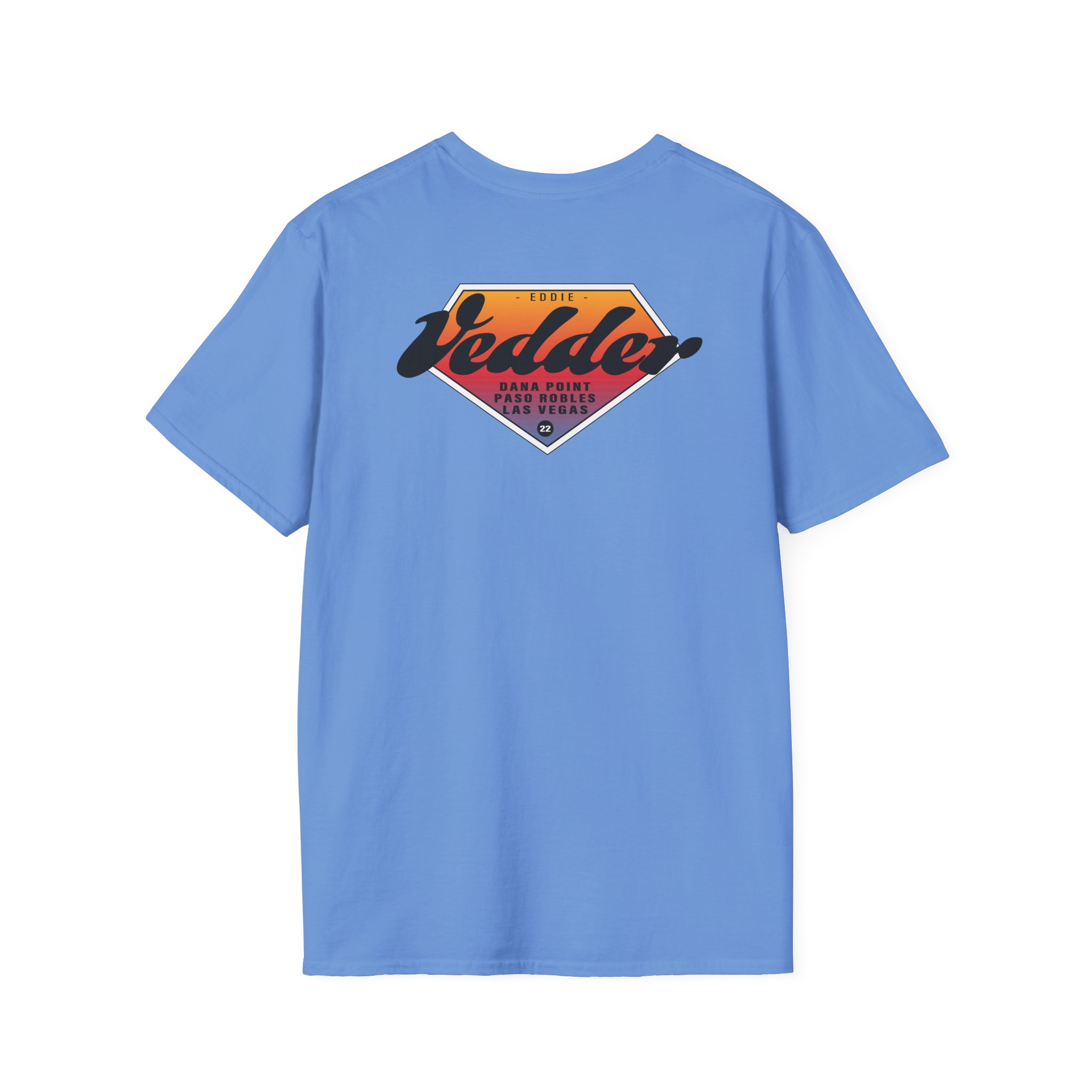 Eddie Vedder Gradient Unisex Softstyle T-Shirt