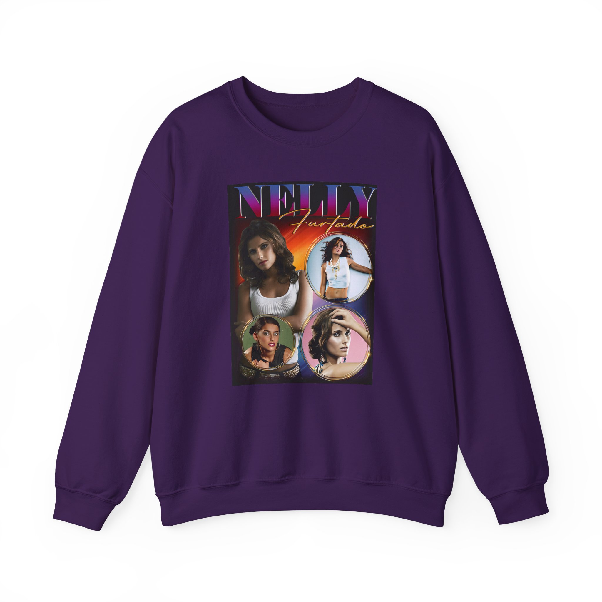 Nelly Furtado Unisex Heavy Blend Crewneck Sweatshirt