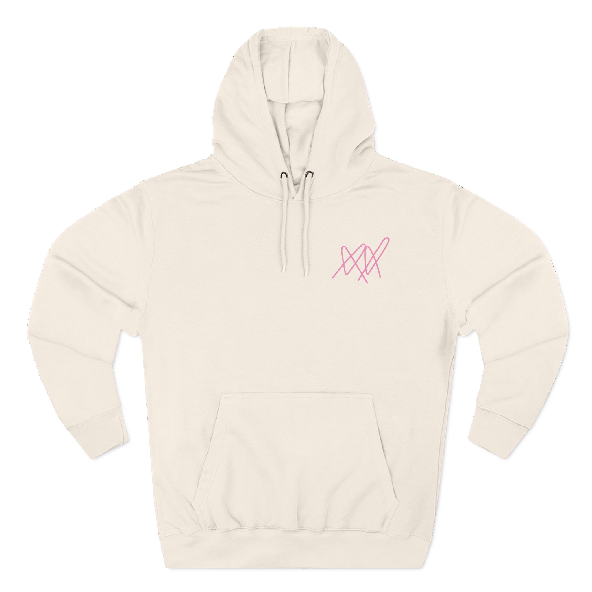 Nmixx Three-Panel Fleece Hoodie