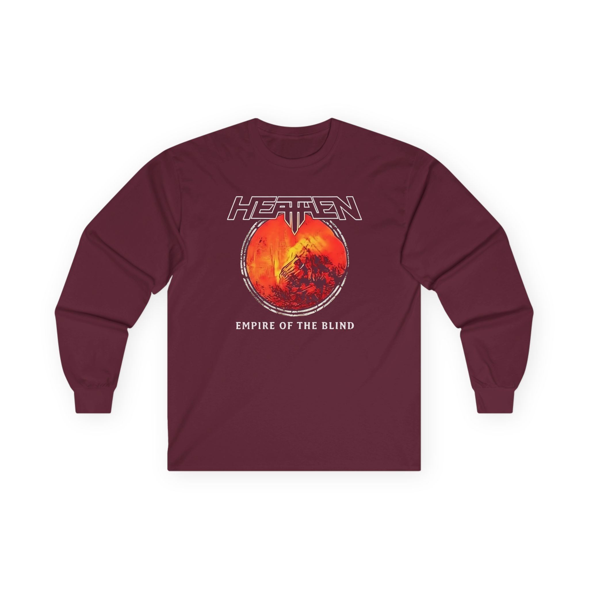 Heathen Empire of the Blind Australia Tour 2022 Unisex Ultra Cotton Long Sleeve Tee