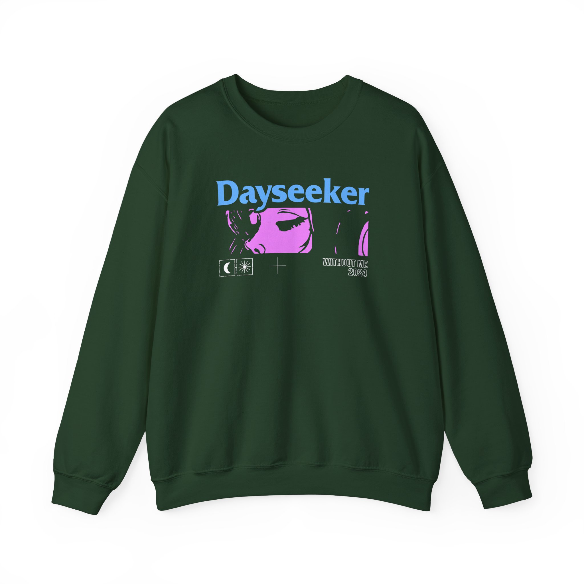 Dayseeker Anime Unisex Heavy Blend Crewneck Sweatshirt