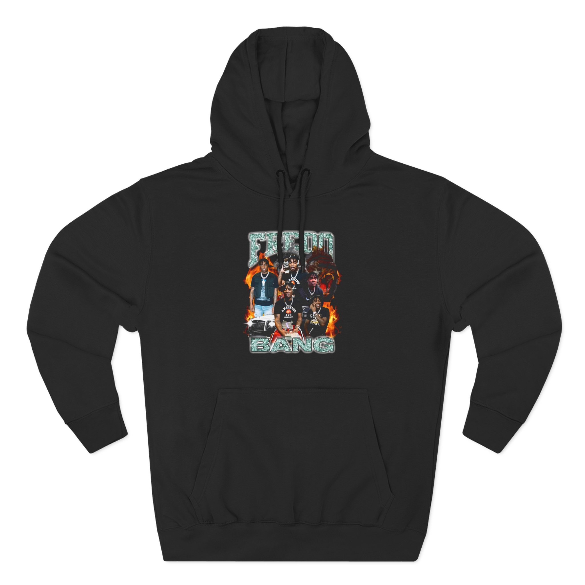 Fredo Bang Three-Panel Fleece Hoodie