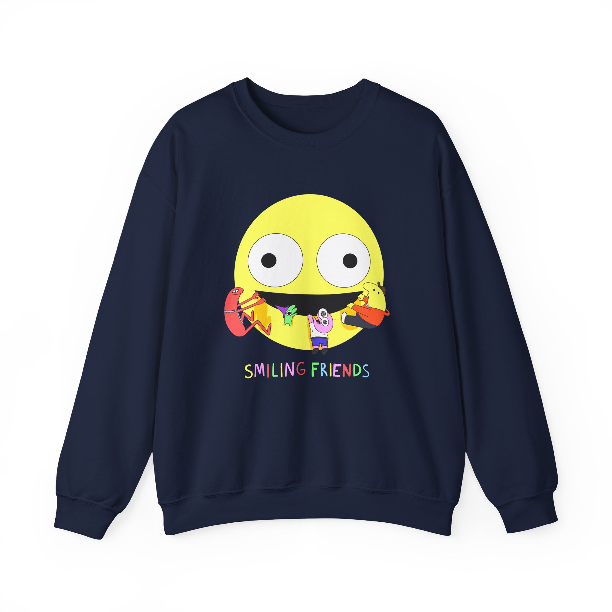 Smiling Friends Unisex Heavy Blend Crewneck Sweatshirt