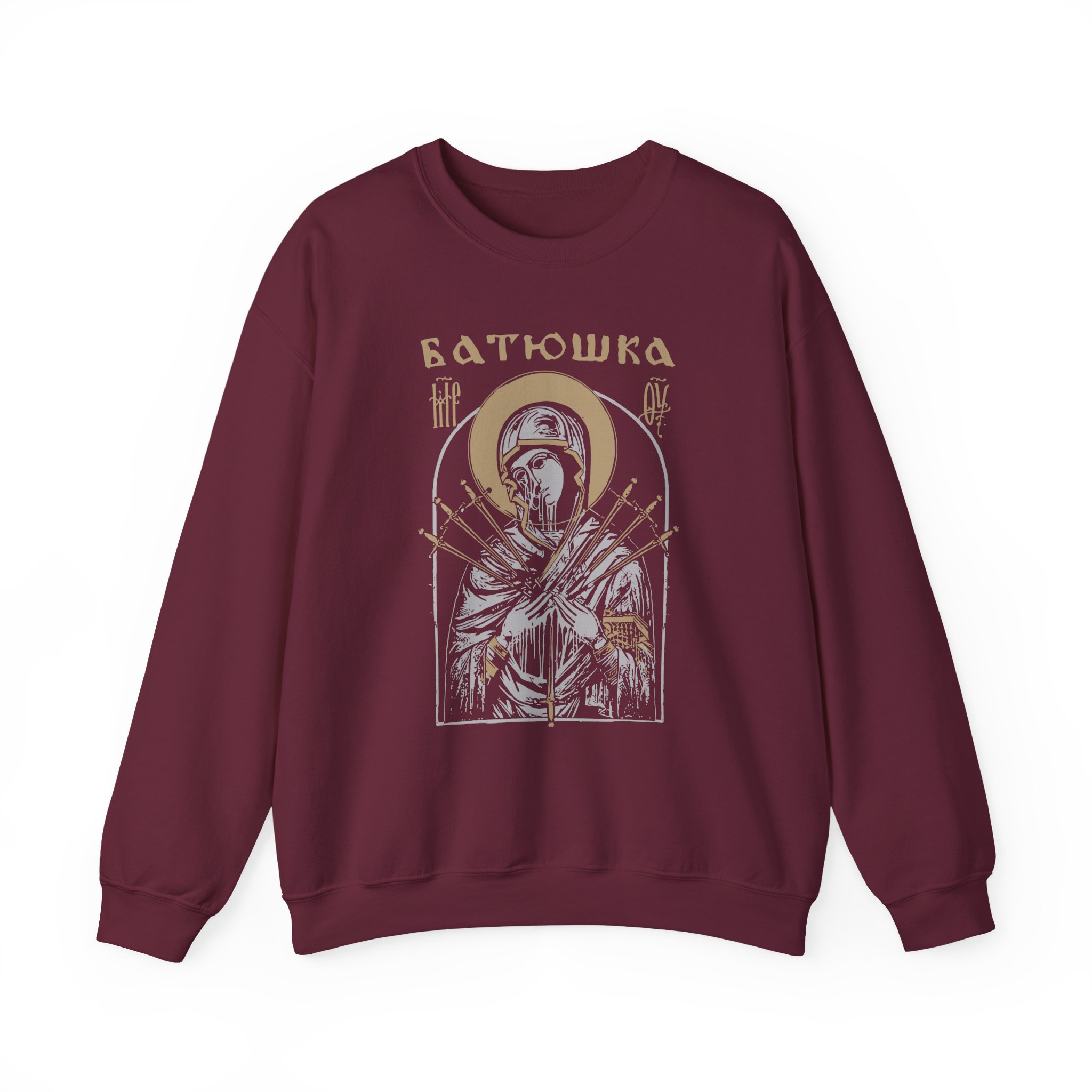 Batushka Mary Dagger Unisex Heavy Blendâ„¢ Crewneck Sweatshirt