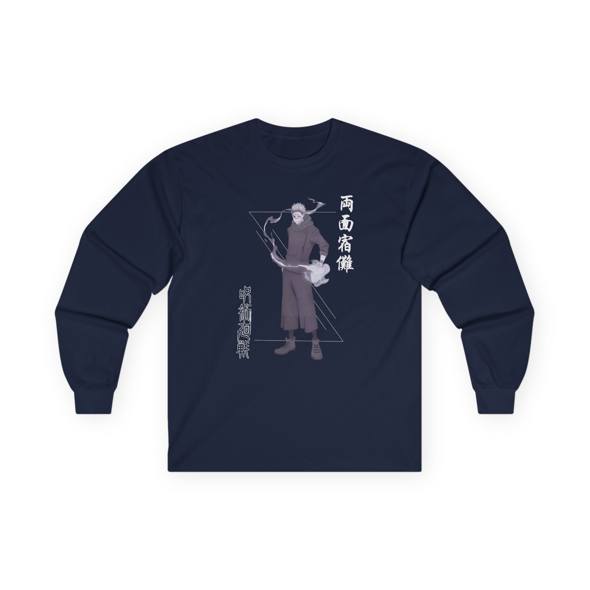 Jujutsu Kaisen Sukuna Name Unisex Ultra Cotton Long Sleeve Tee